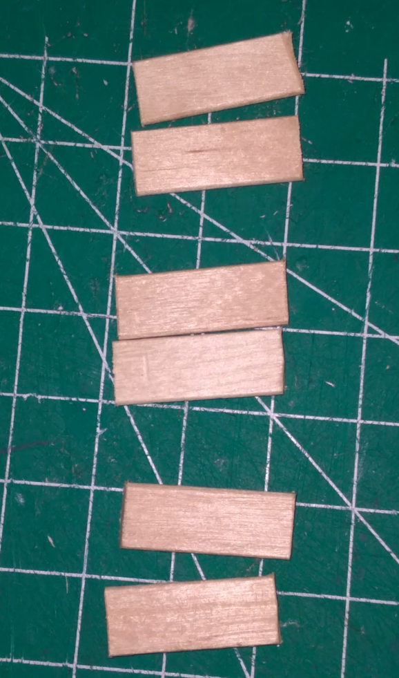 cut at length 1 inch each
