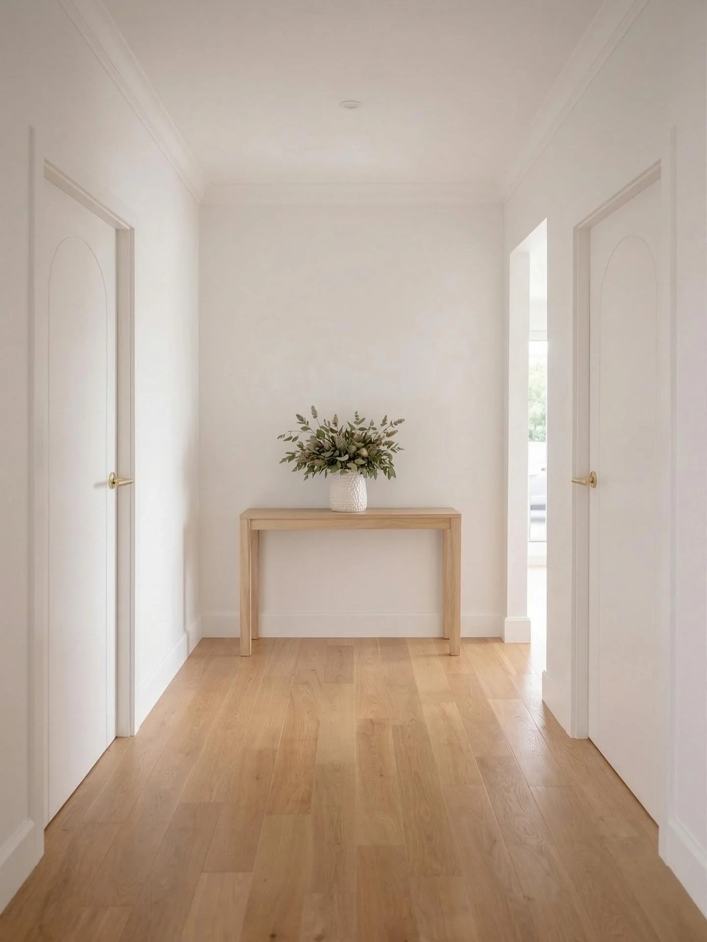 A simple door, but elevated 🤍✨

Can&rsquo;t decide between straight lines or an arch? 

Our Saba is the door that gives you both✌🏽A gentle arch detail routed into a clean flat panel creates the perfect balance of classic and contemporary. 

Paired 