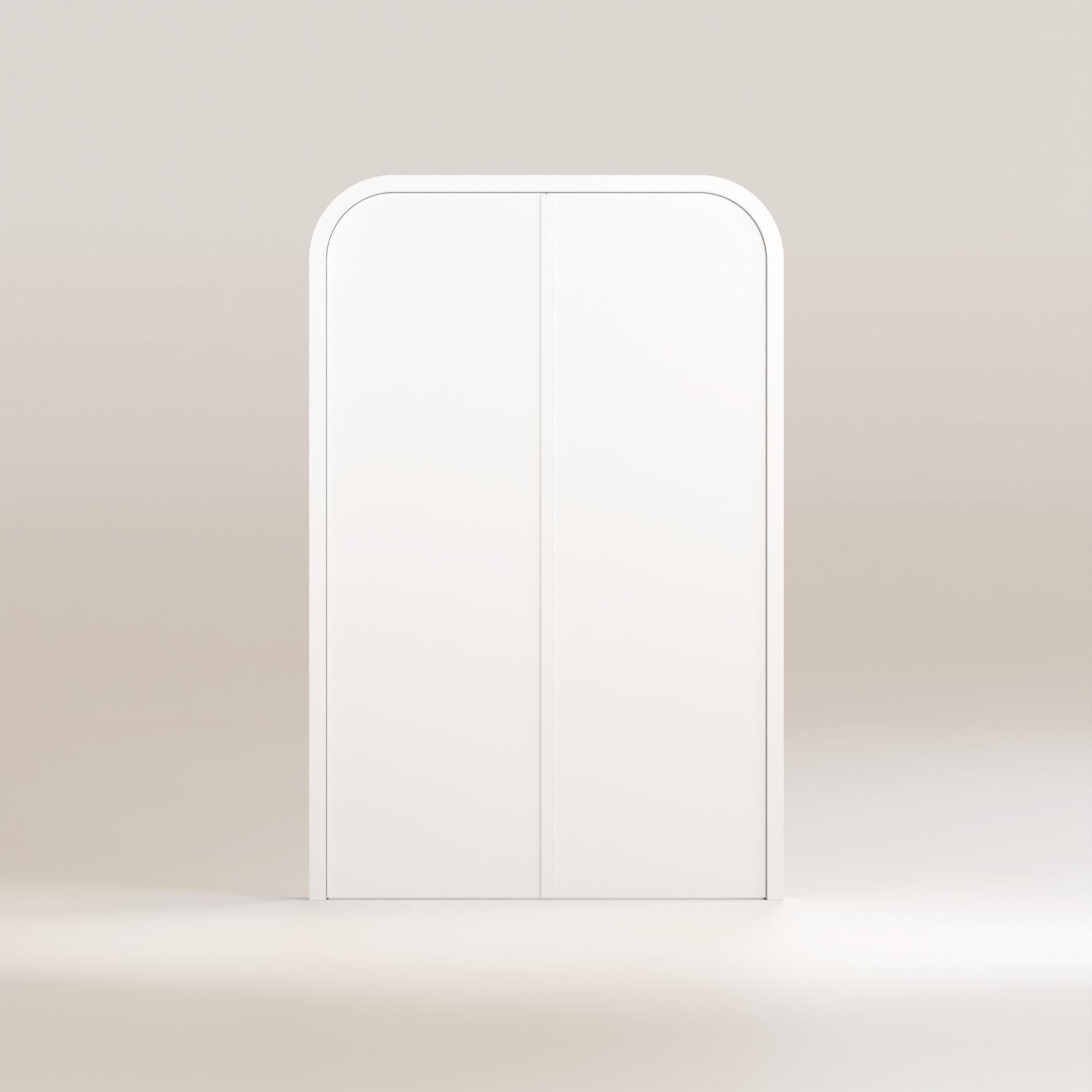 Blank - Tall Internal Double Full Round Door Kit