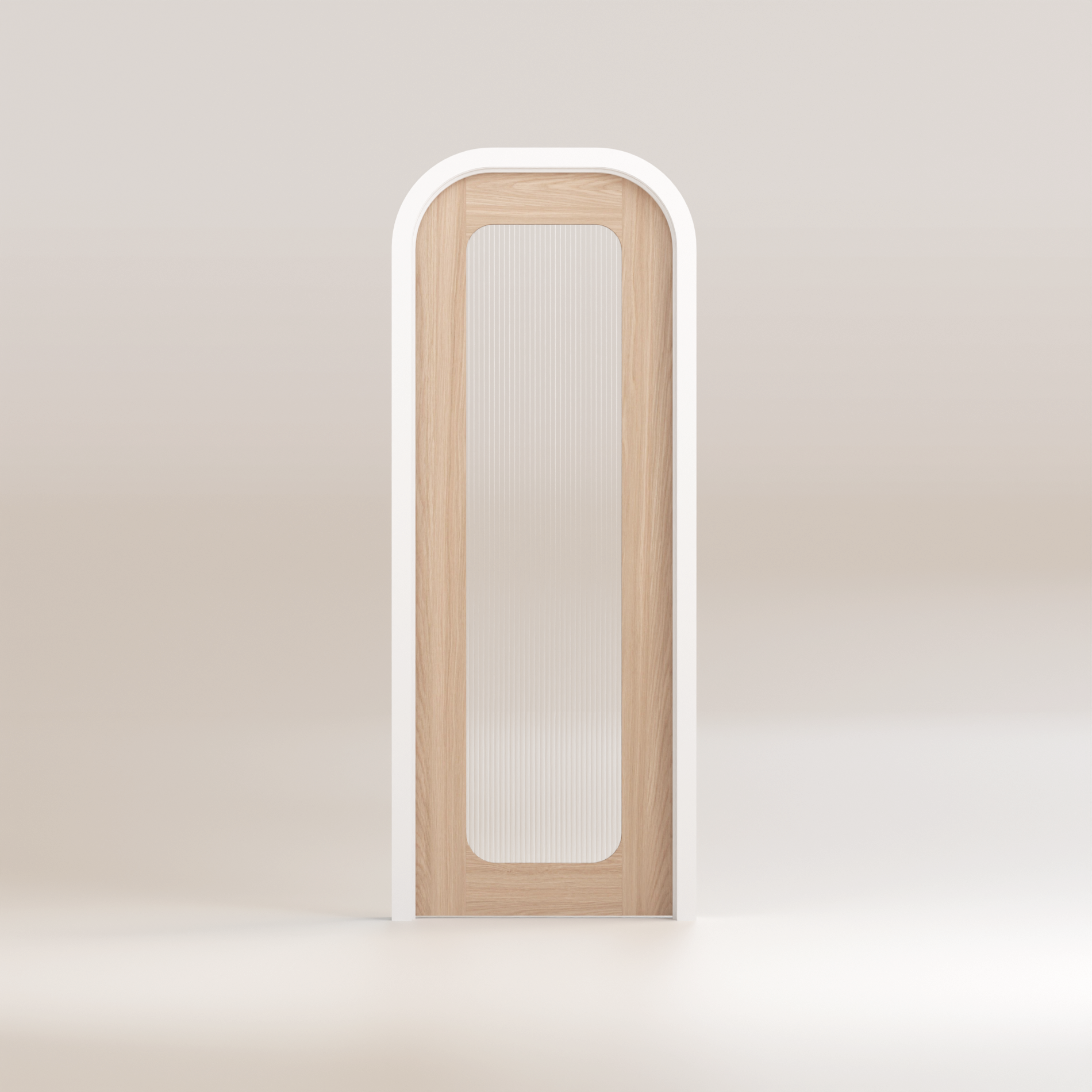 Vali - Internal Oak/Glass Full Round Door Kit