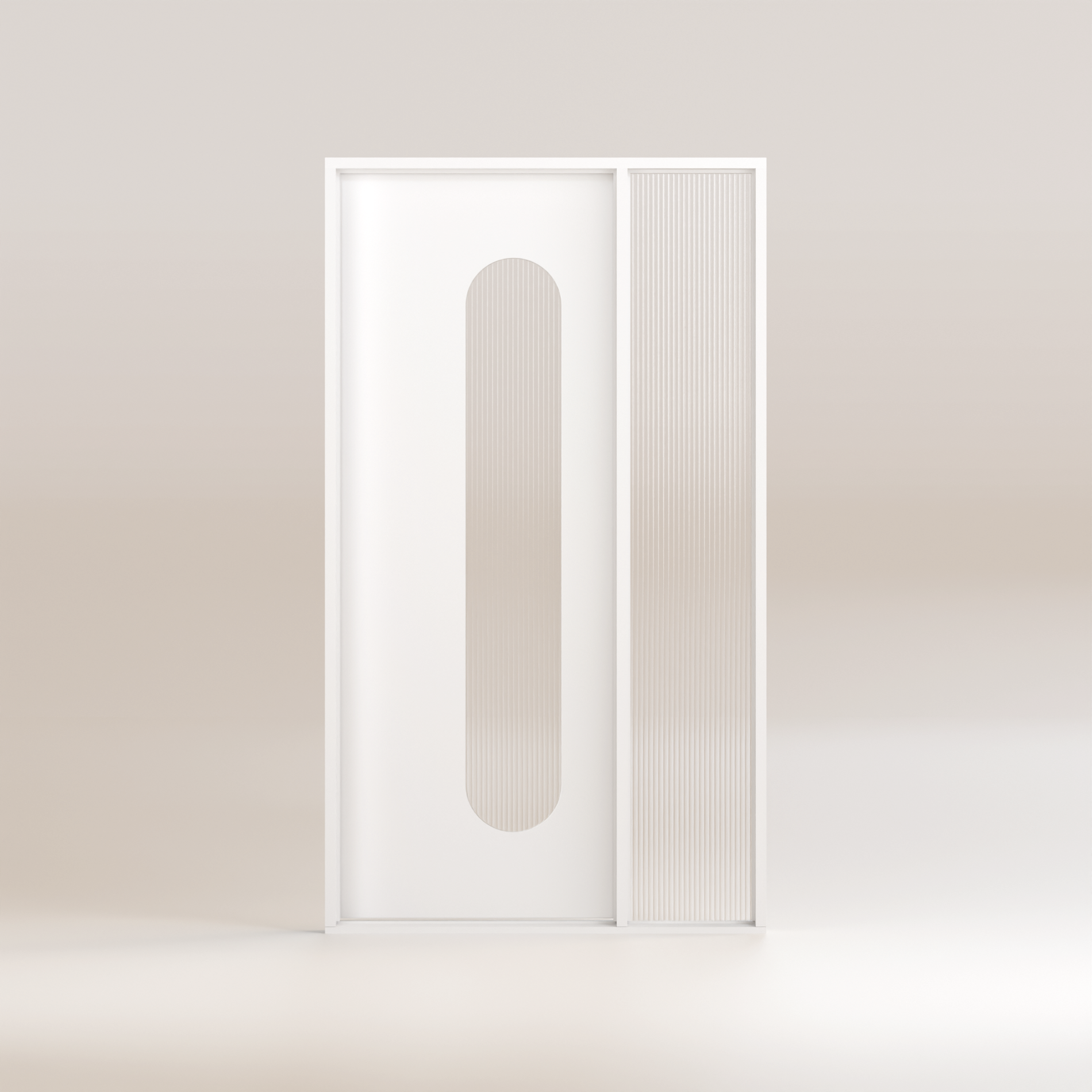 Arlo - Glass Entry Door Kit Single + Sidelight (Right)