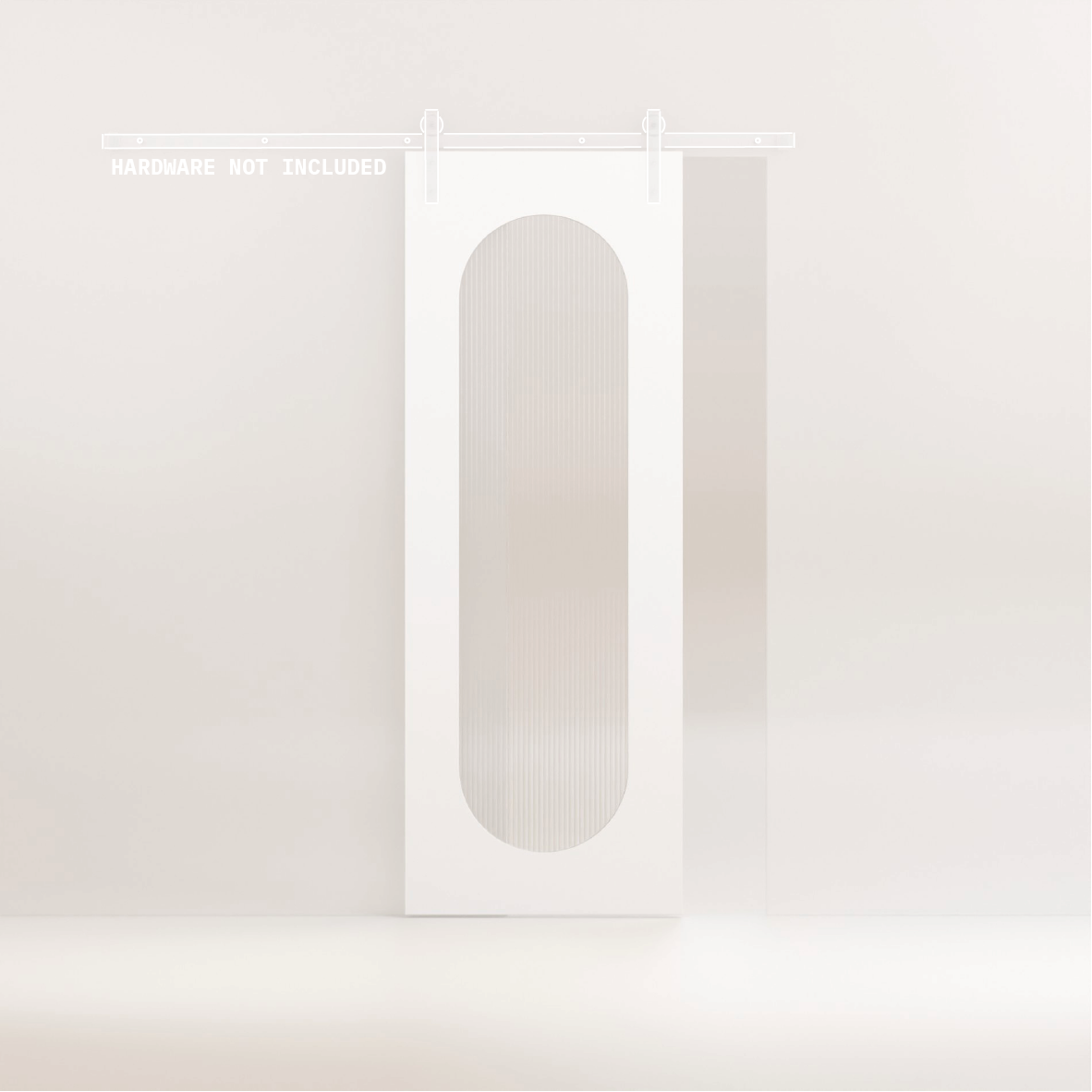 Zaya - Internal Glass Square Barn Door (Door Only)