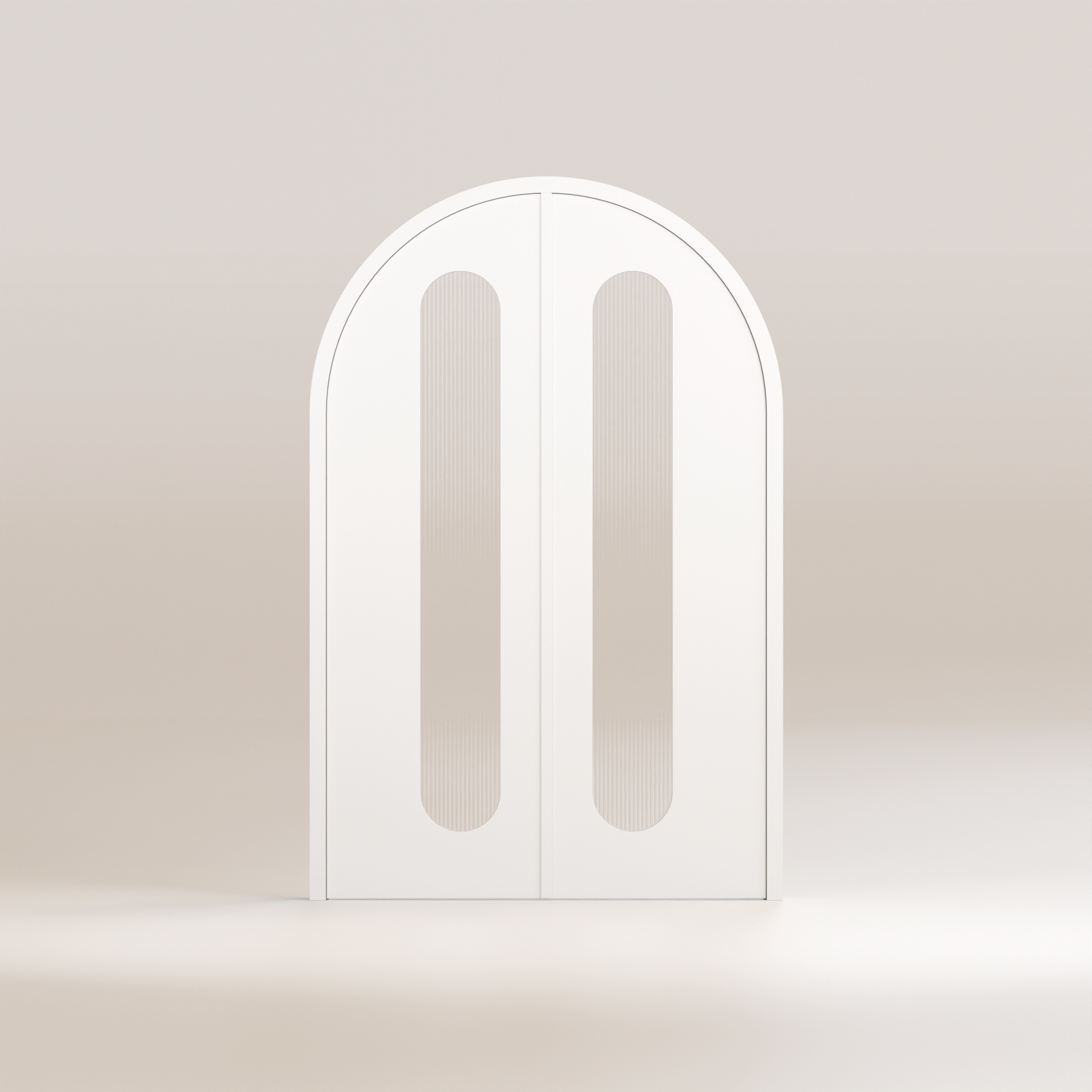 Arlo - Tall Internal Double Glass Arch Door Kit