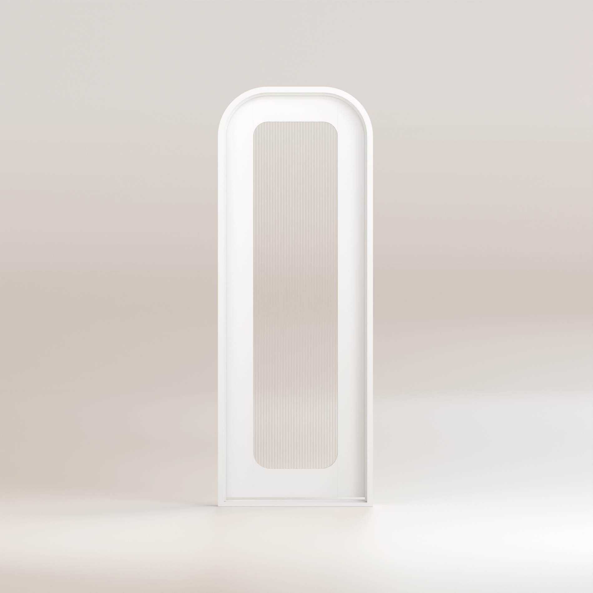 Vali - Glass Full Round Entry Door Kit Single