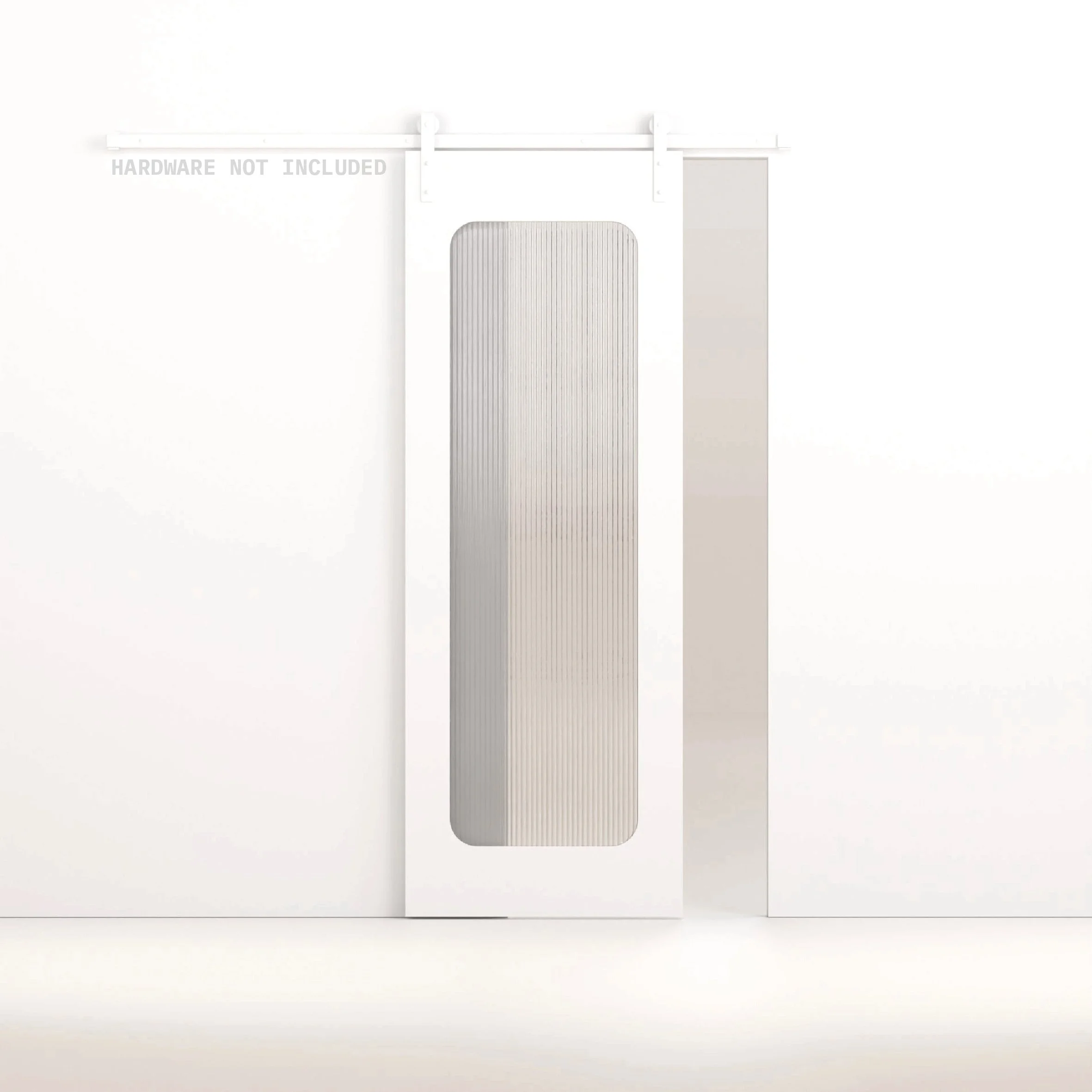 Vali - Internal Glass Square Barn Door (Door Only)