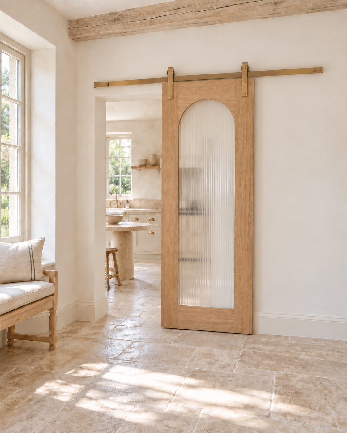 Half-open honey oak barn door.png