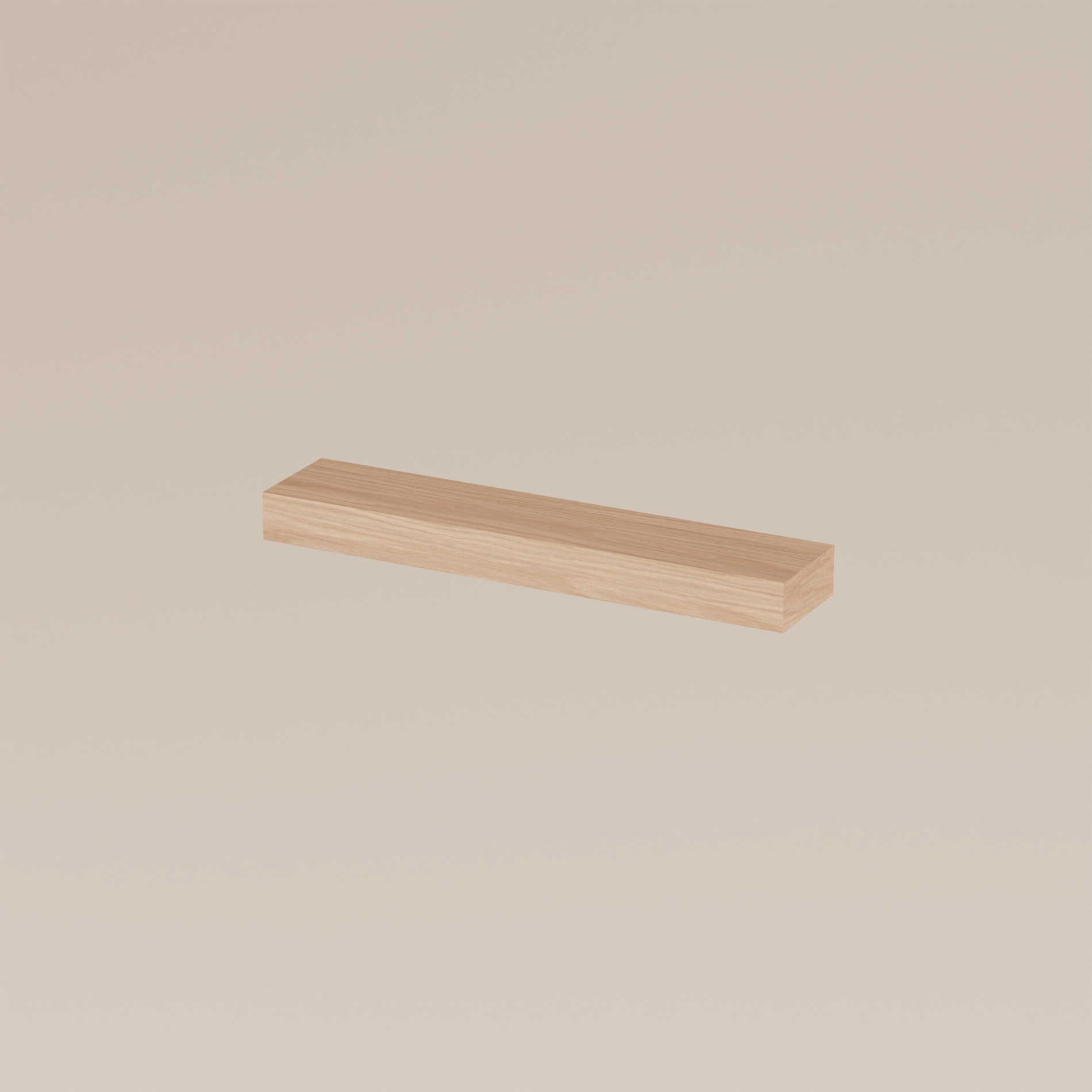 American Oak Shelf - Inset Wall/ Ceiling Niche