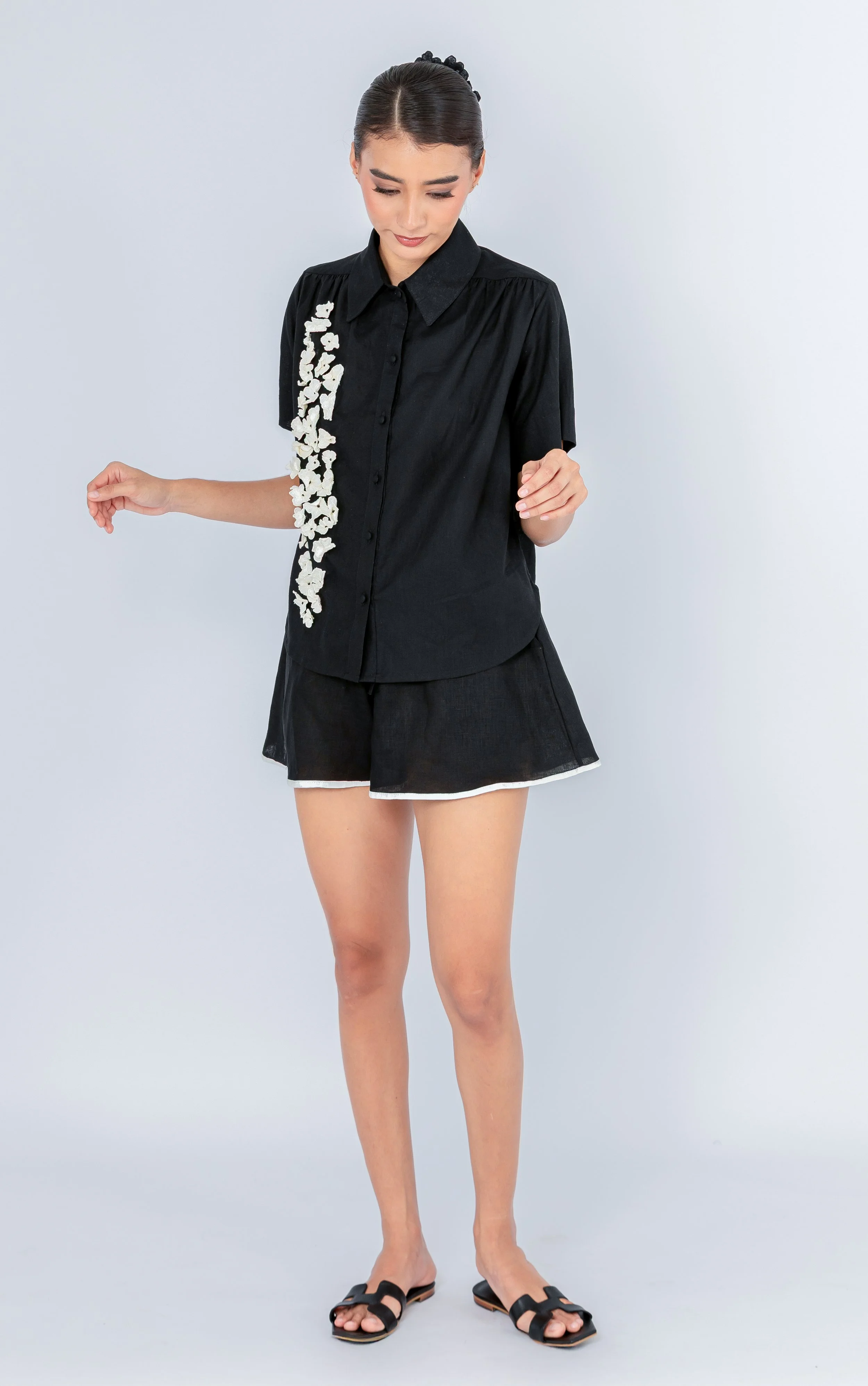 Tina Mini Skort – Black