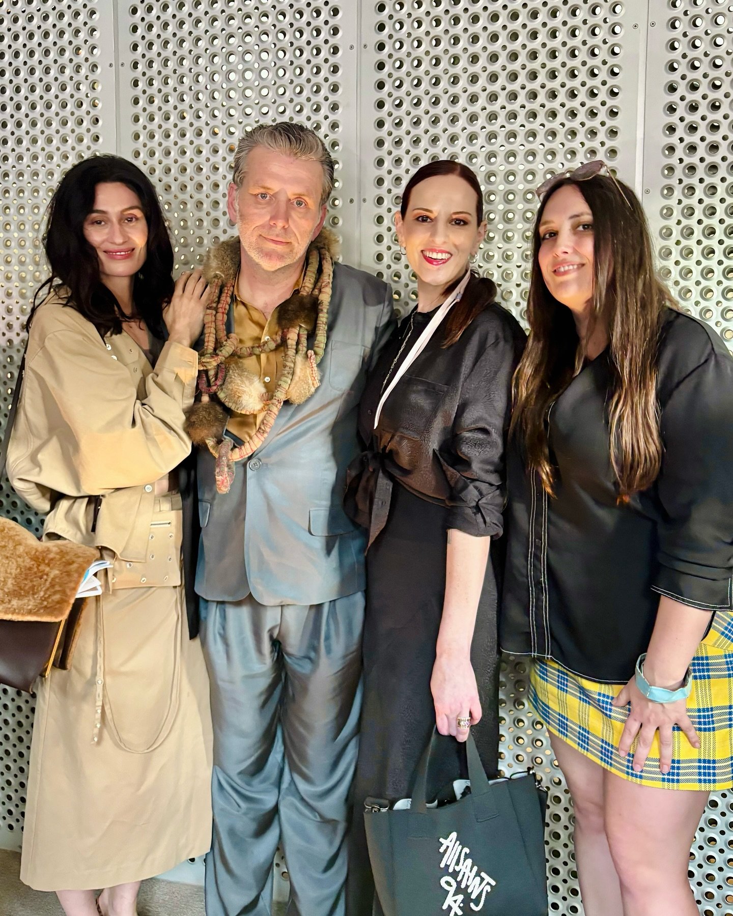 first 2 days &amp; nights of @sydneycontemporary 2025 &hellip; still a magical blur 💜

special thx to @silklaundry // @silklaundry.sydney 

being an art ambassador is an honour. have loved styling some of the best humans in the creative space for th