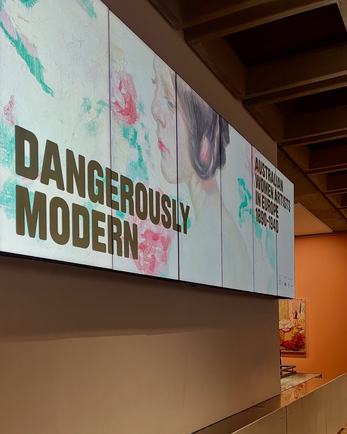 Last night marked the opening of a truly remarkable exhibition @artgalleryofnsw 

&lsquo;Dangerously Modern: Australian Women Artists in Europe 1890-1940&rsquo;, features over 200 artworks by 50 trailblazing female artists, some of which have never s