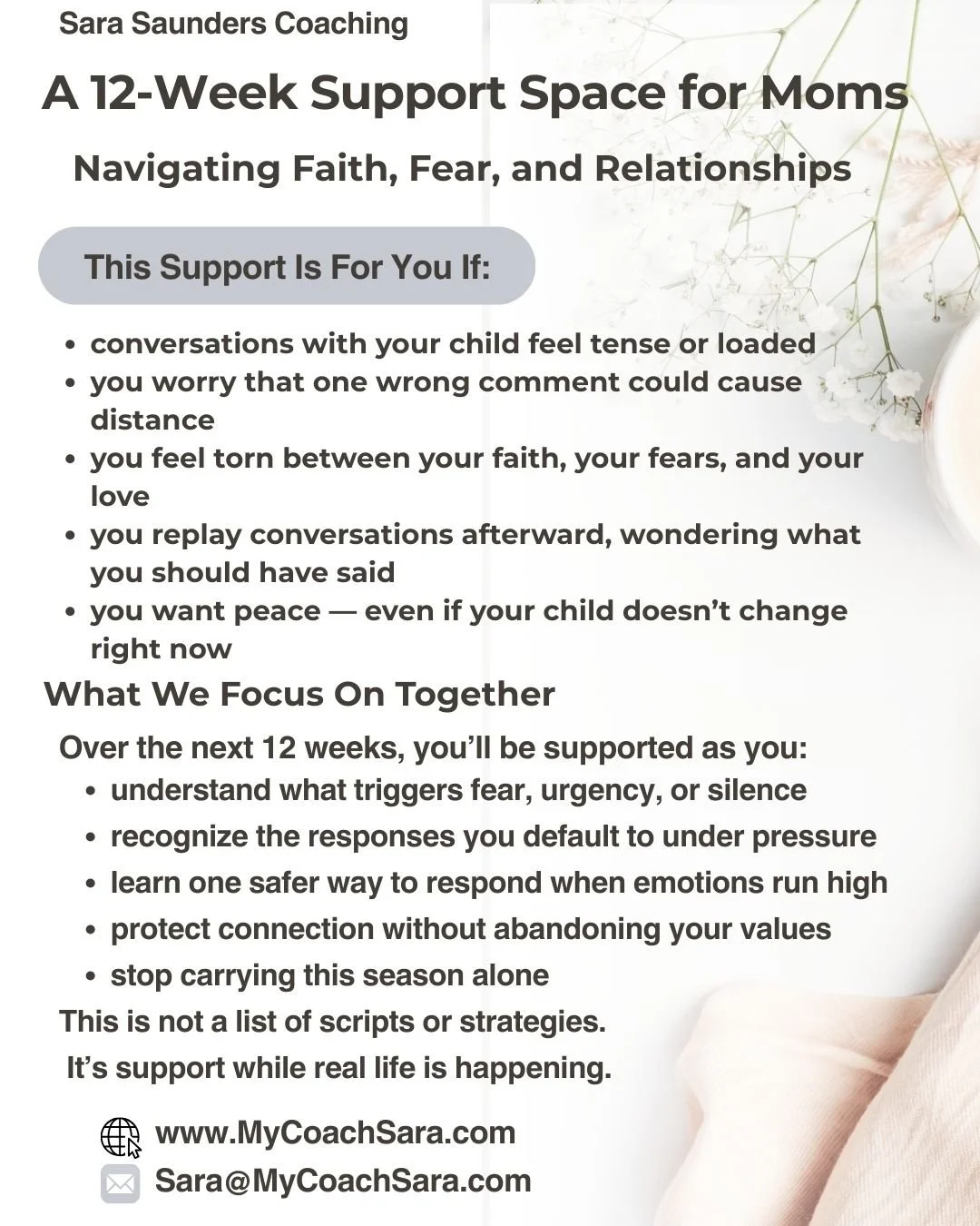 12 Week Coaching Program