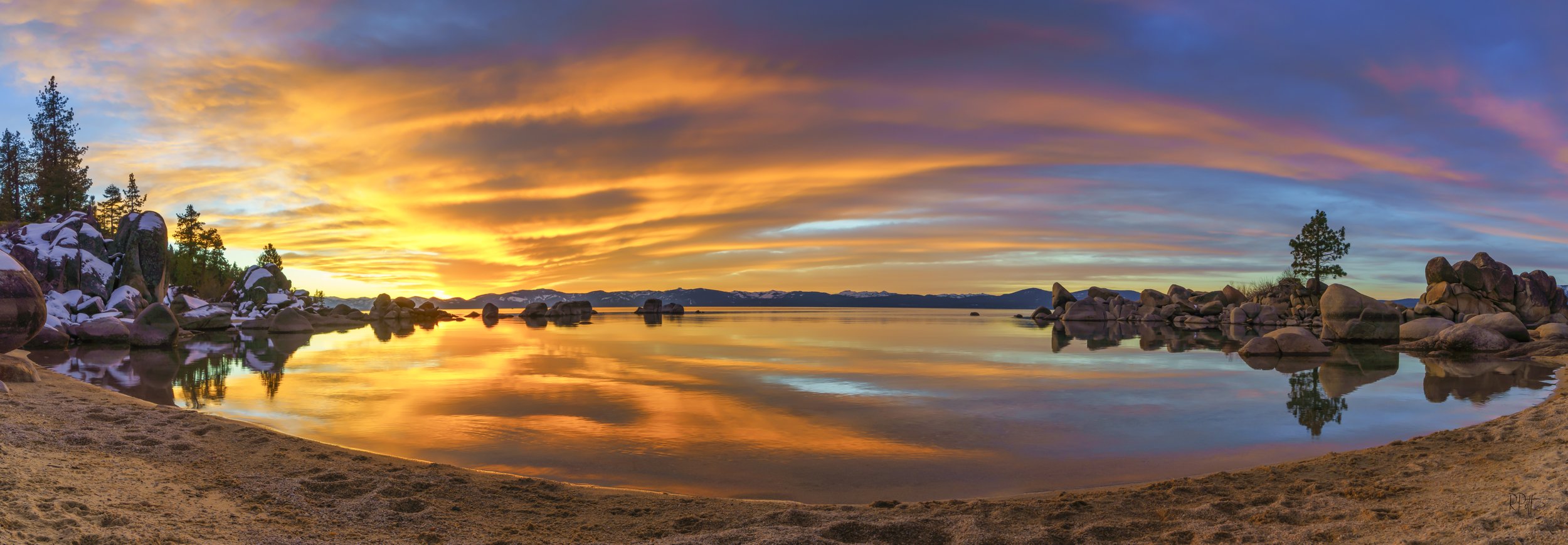 Tahoe Golden Sunset