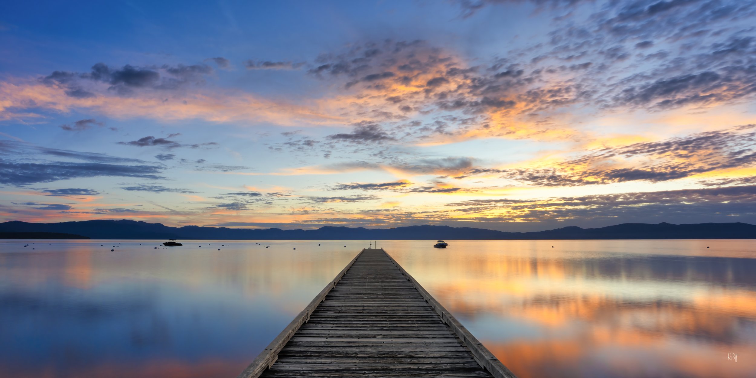 Lake Tahoe Sunrise Dock #1