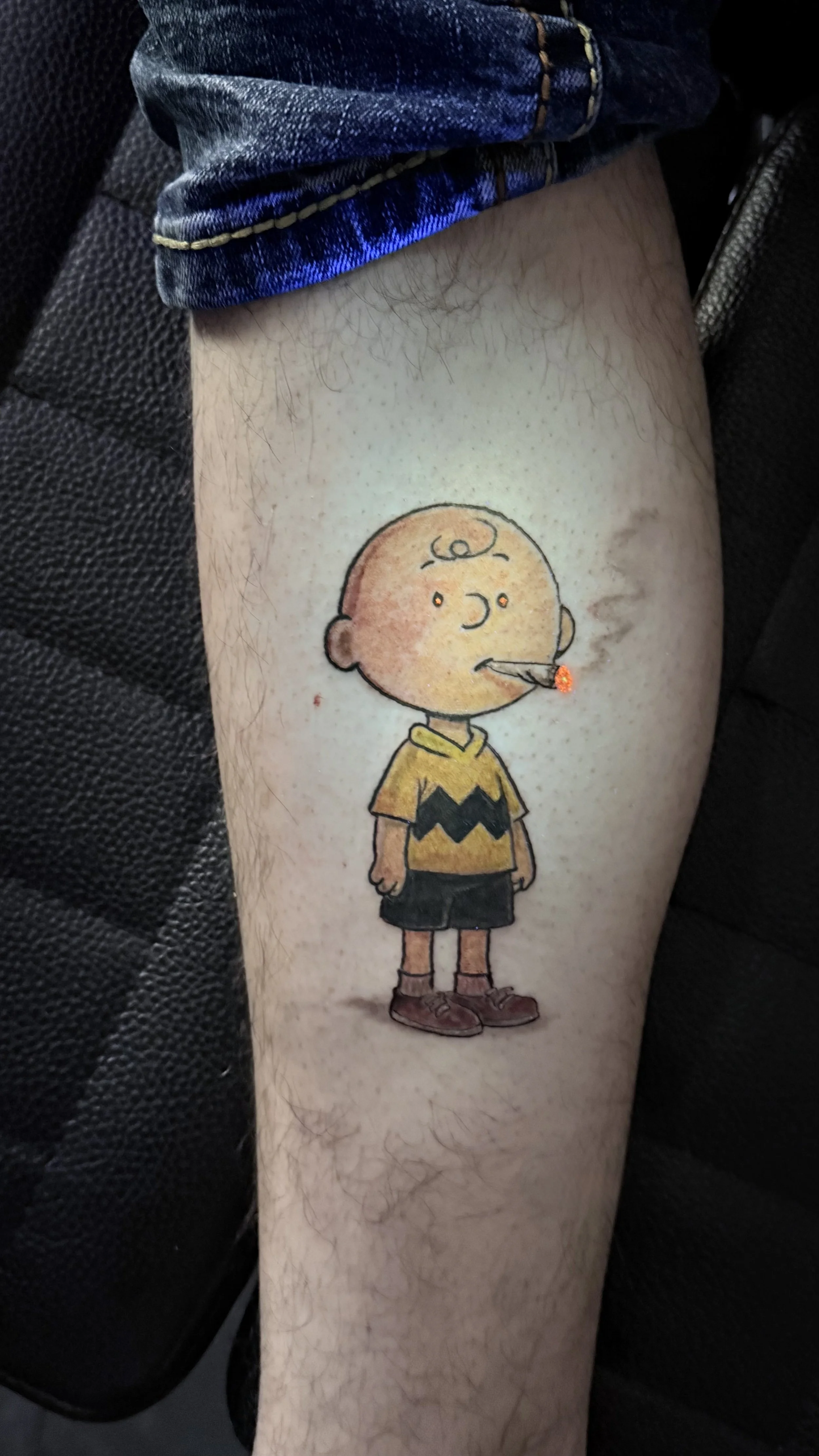 Charlie Brown lit the F*ck up