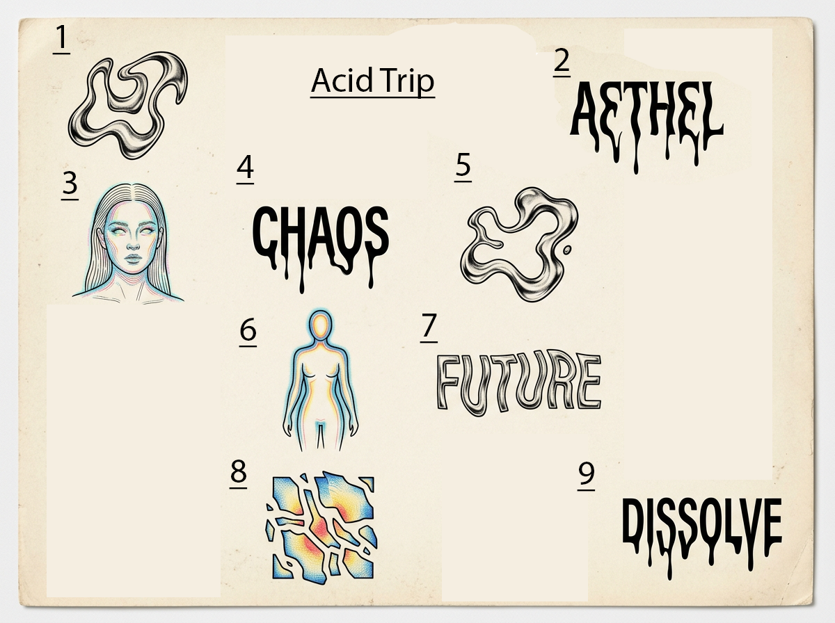 Acid trip  (All $80 Outlines)