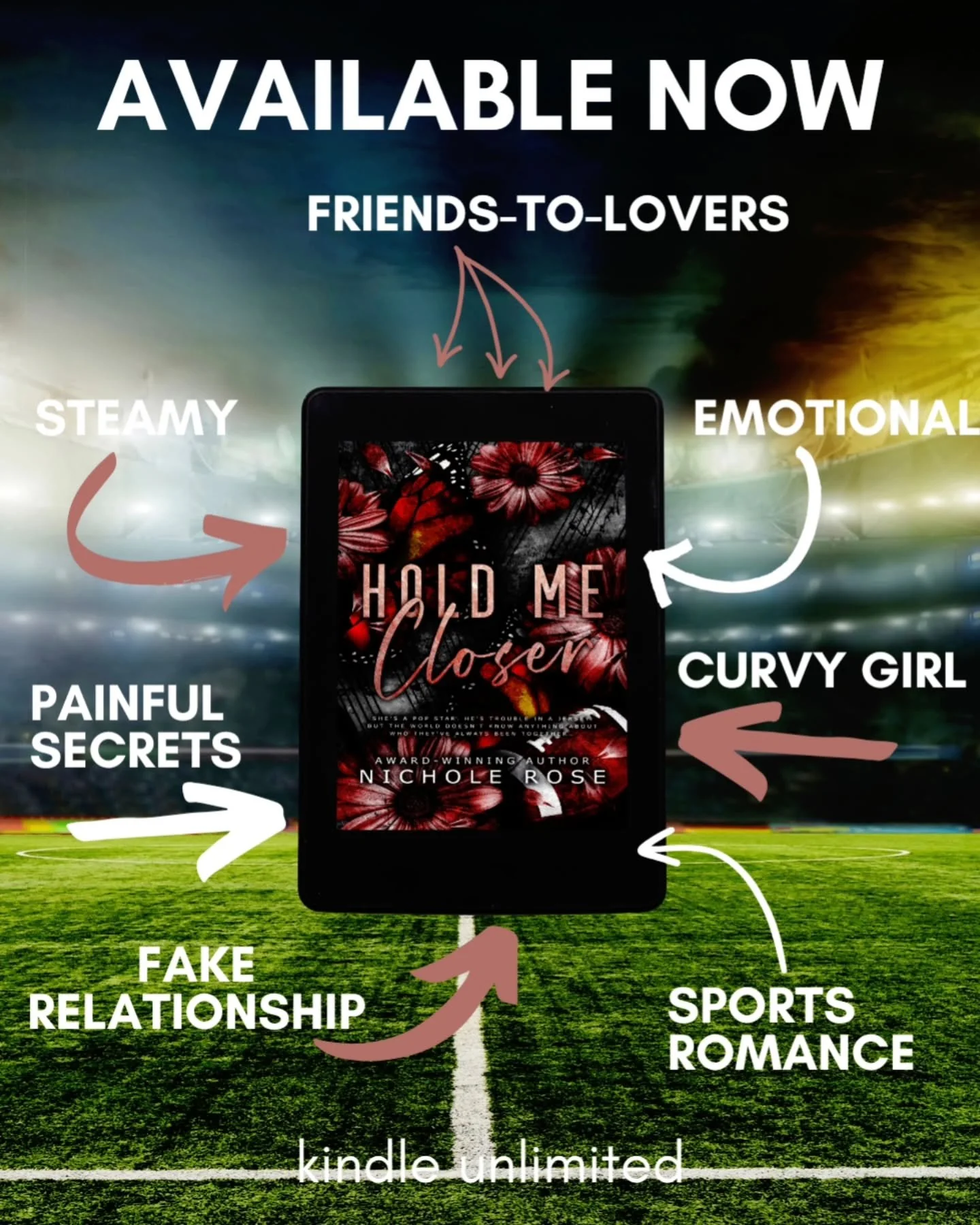 𝐇𝐨𝐥𝐝 𝐌𝐞 𝐂𝐥𝐨𝐬𝐞𝐫 𝐛𝐲&nbsp;Nichole Rose

Available in Kindle Unlimited: https://geni.us/HoldMeCloser

𝙎𝙝𝙚'𝙨 𝙖 𝙥𝙤𝙥 𝙨𝙩𝙖𝙧. 𝙃𝙚'𝙨 𝙩𝙧𝙤𝙪𝙗𝙡𝙚 𝙞𝙣 𝙖 𝙟𝙚𝙧𝙨𝙚𝙮. 𝘽𝙪𝙩 𝙩𝙝𝙚 𝙬𝙤𝙧𝙡𝙙 𝙙𝙤𝙚𝙨𝙣'𝙩 𝙠𝙣𝙤𝙬 𝙖𝙣𝙮𝙩𝙝𝙞𝙣?