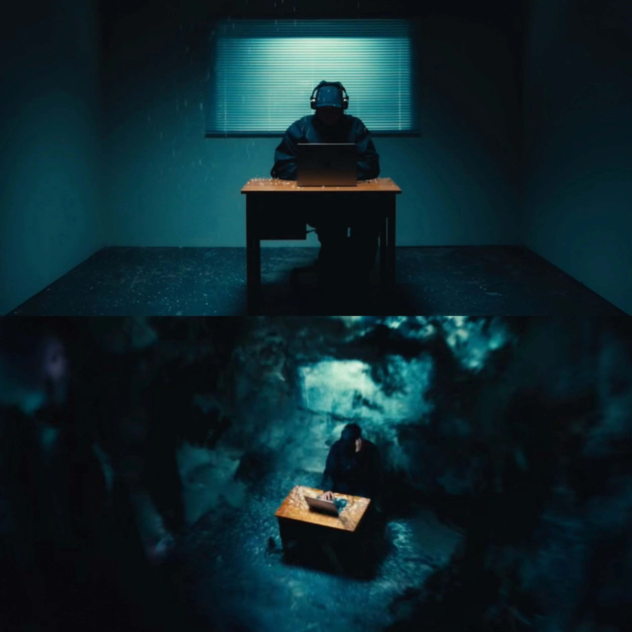 TB to a last minute, 9 song album visualizer we did for @montell2099 titled &ldquo;Duality&rdquo;!

Director/DP: @cnrpr 
Production Design: @jtlwestauck 
1st AC: @raynem1 
Gaffer/Grip: 🕺
LX Assist: Ethan Kalouniviti 
LX Assist: @laradurrels 
PA: @ke