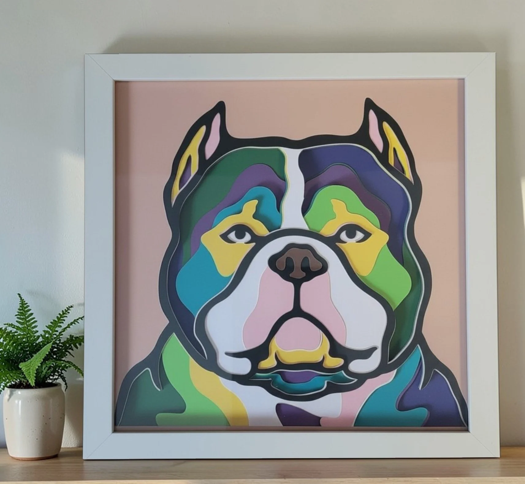 AMERICAN BULLY WHITE FRAME WITH PLANT.jpg