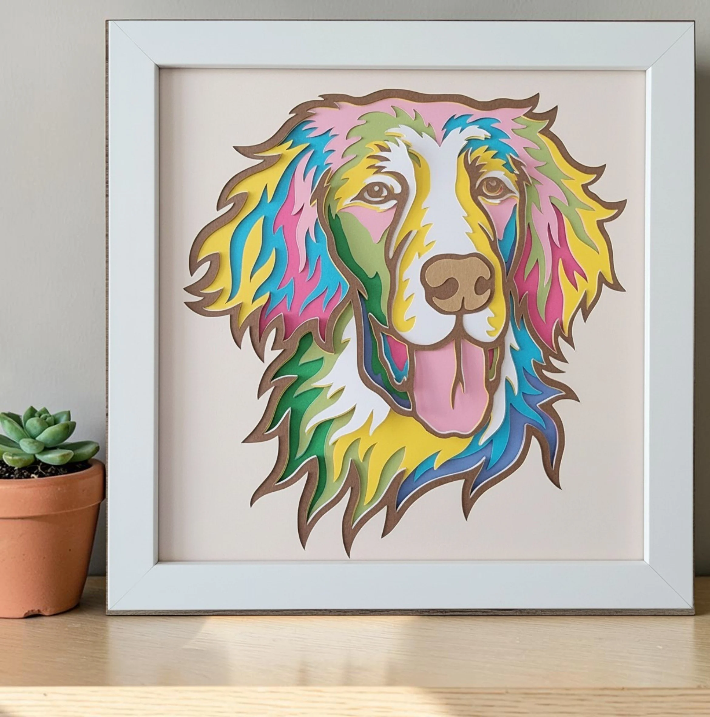 Flat Coated Retriever White Frame with Background.jpg