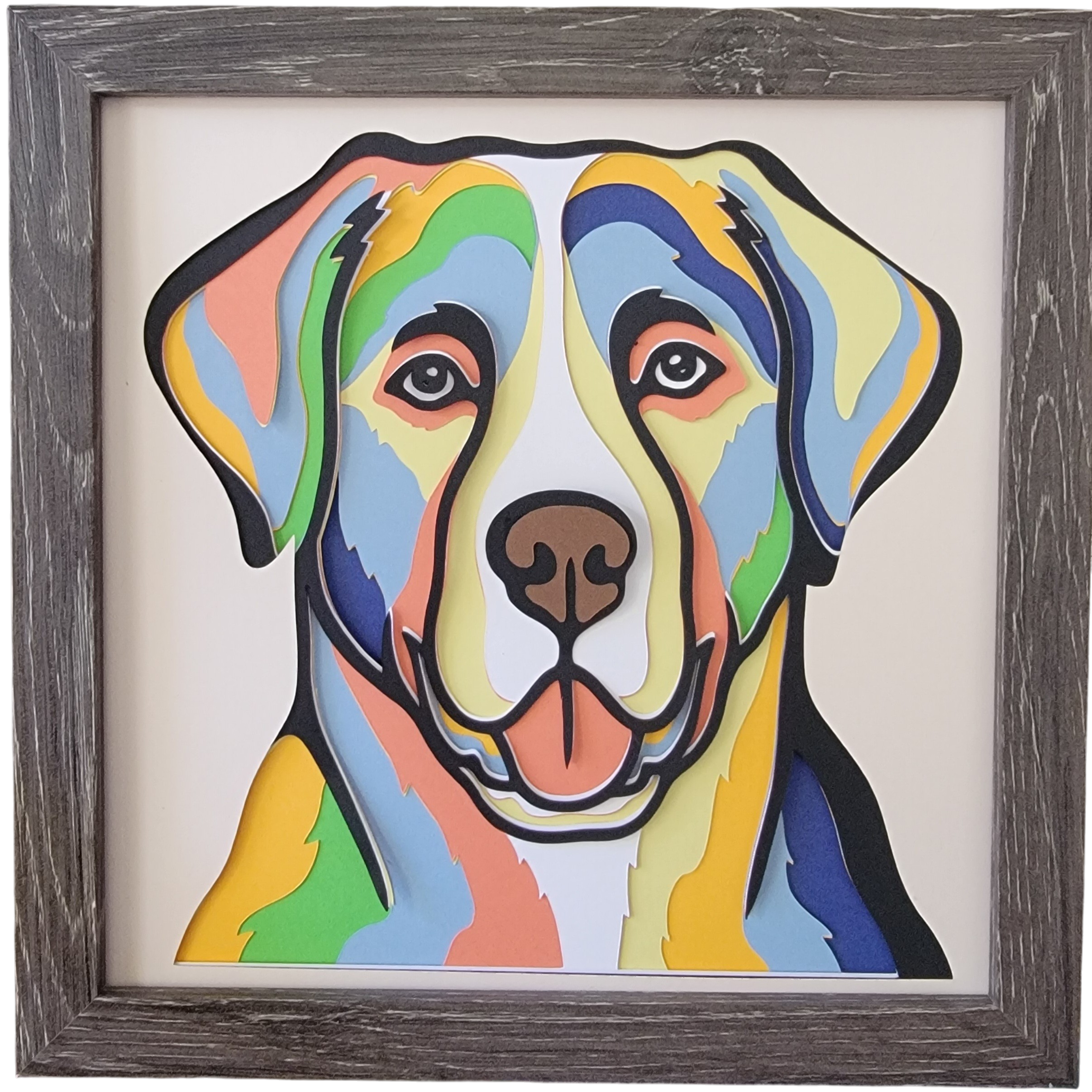Labrador Large Grey Frame.png