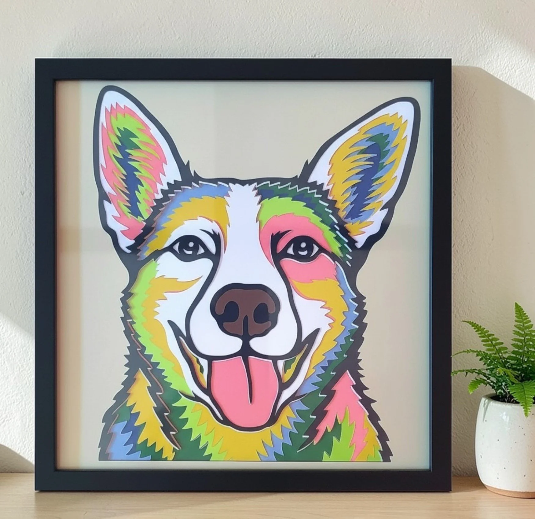 AUSTRAILIAN CATTLE BLACK FRAME WITH PLANT.jpg