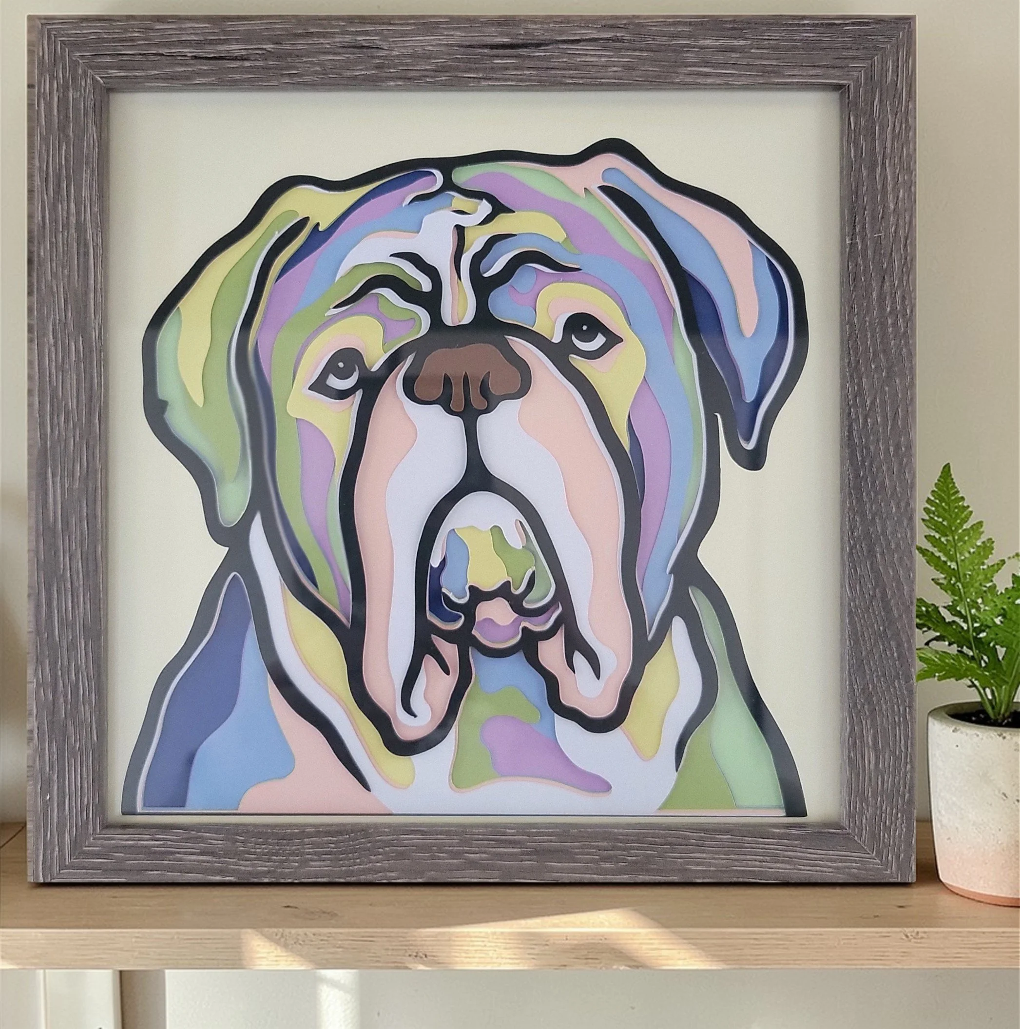 FRENCH MASTIFF GREY FRAME WITH PLANT.jpg