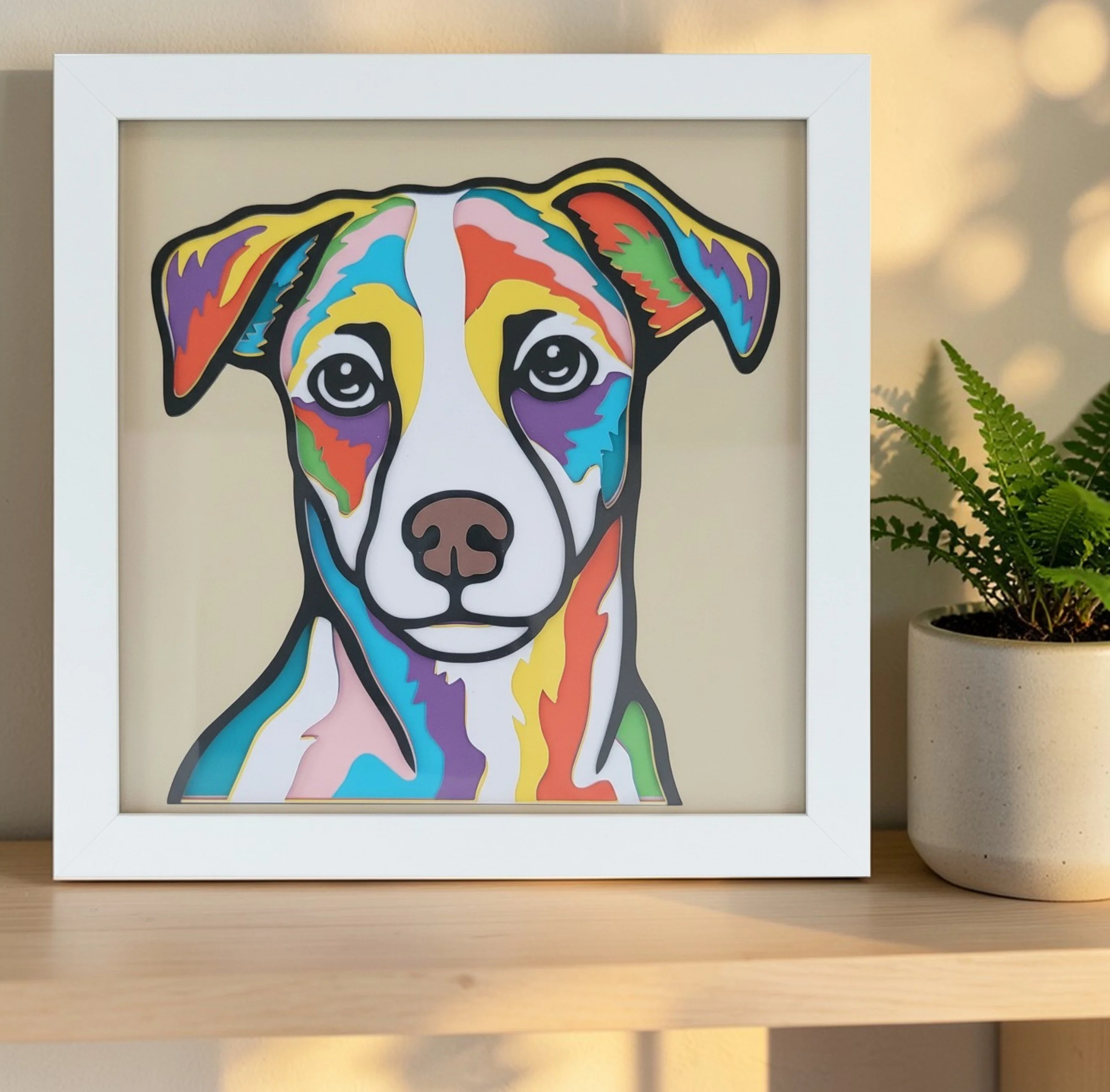 JACK RUSSELL TERRIER WHITE FRAME WITH PLANT.jpg