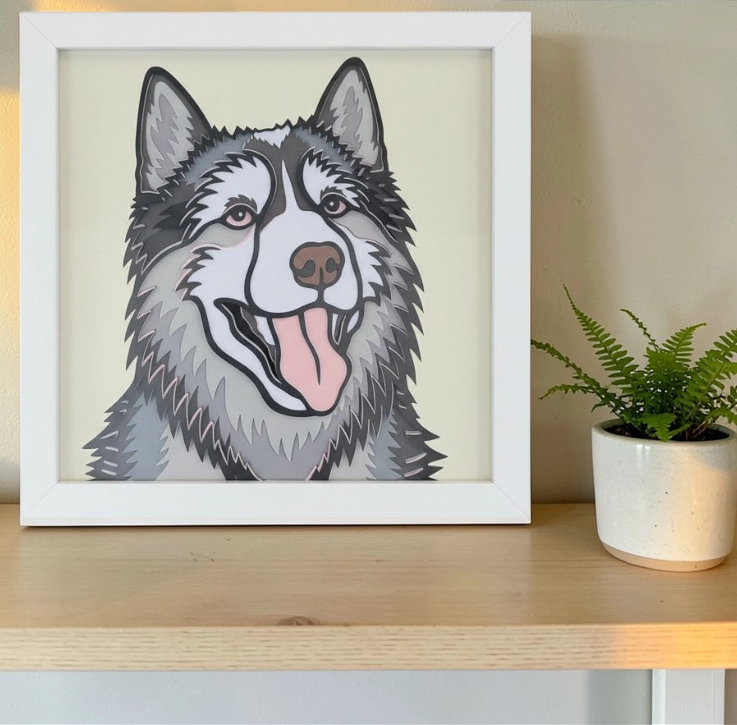 HUSKY WHITE FRAME WITH PLANT.jpg