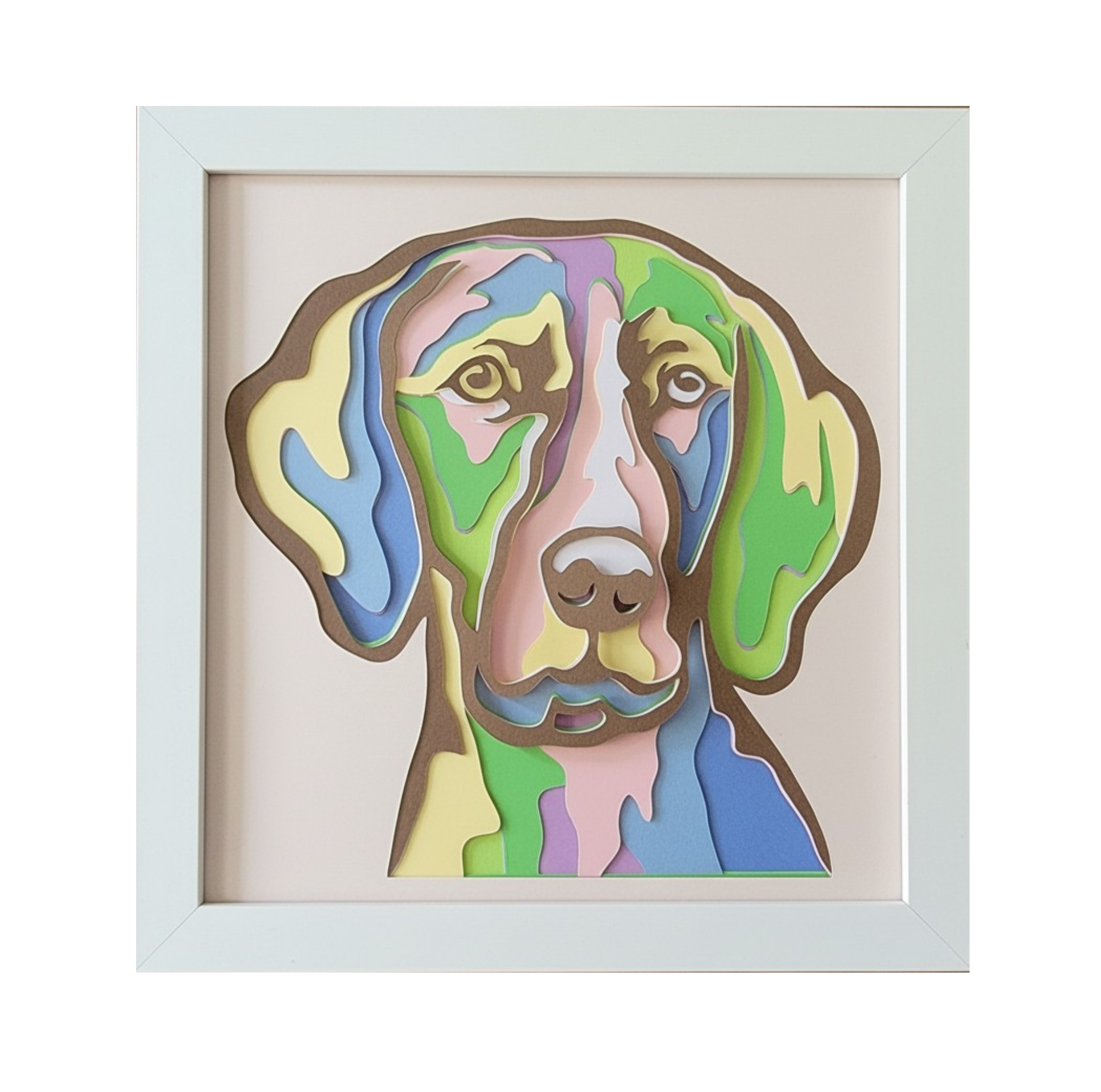Weimaraner White Frame.png