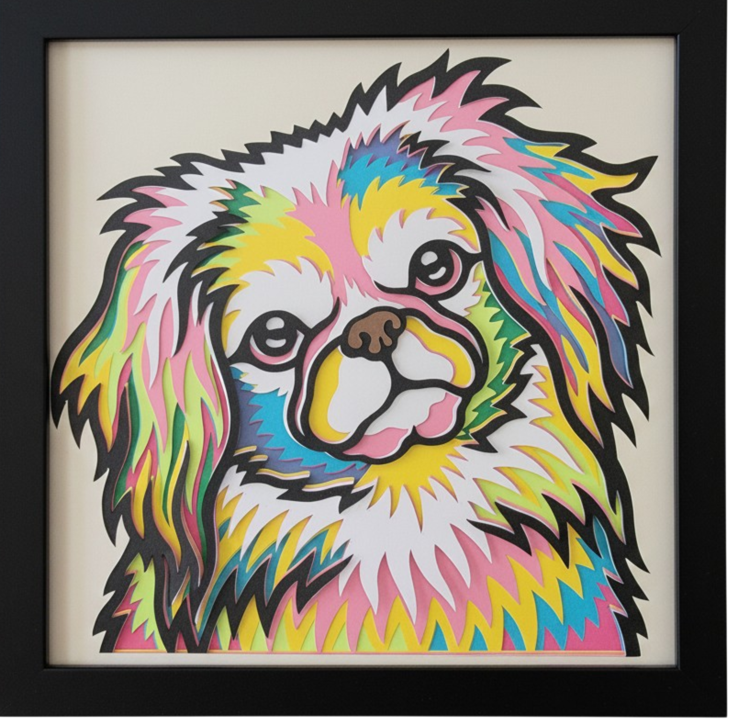 Pekingese Black Frame.png