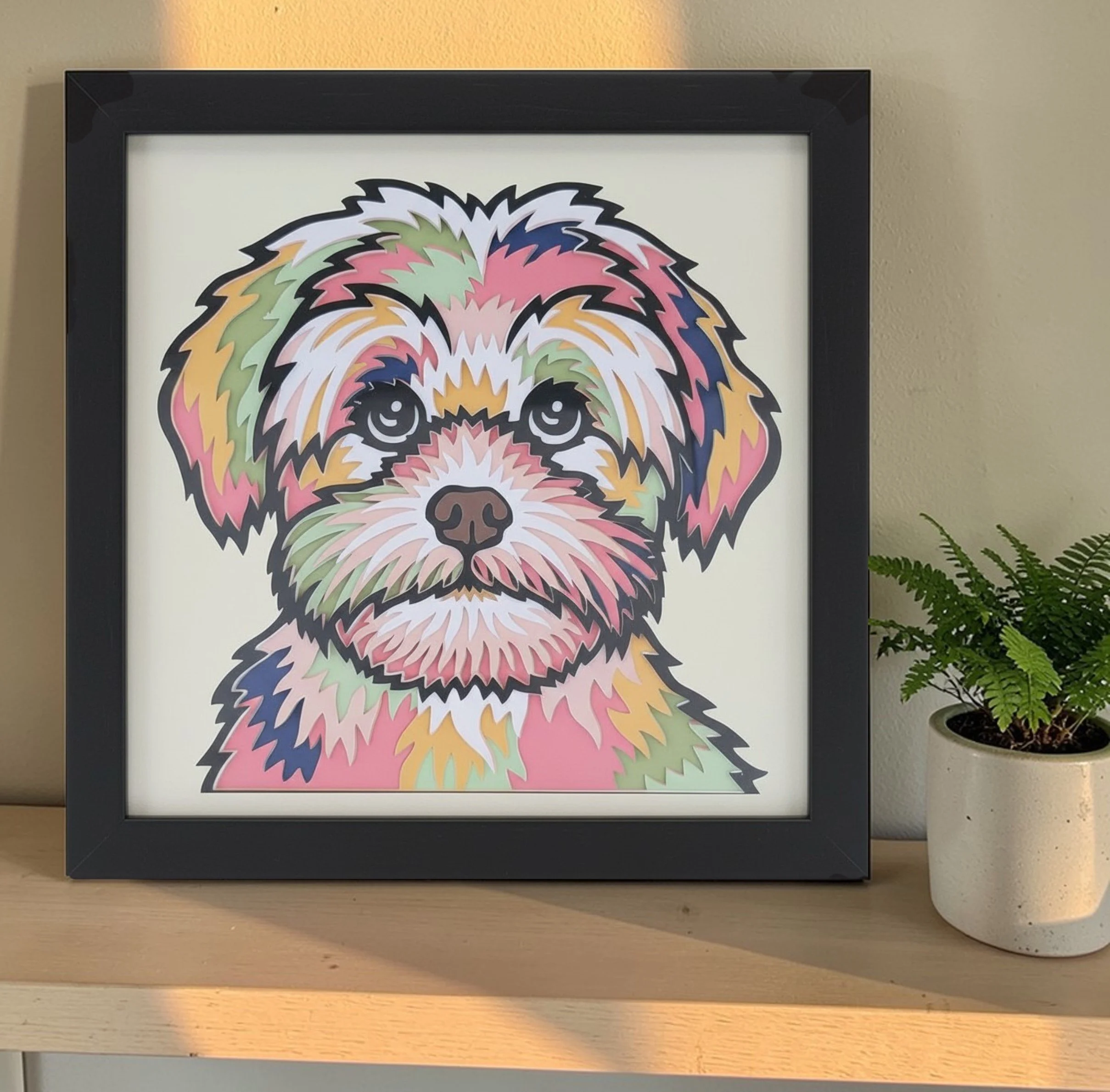 MALTESE BLACK FRAME WITH PLANT.jpg