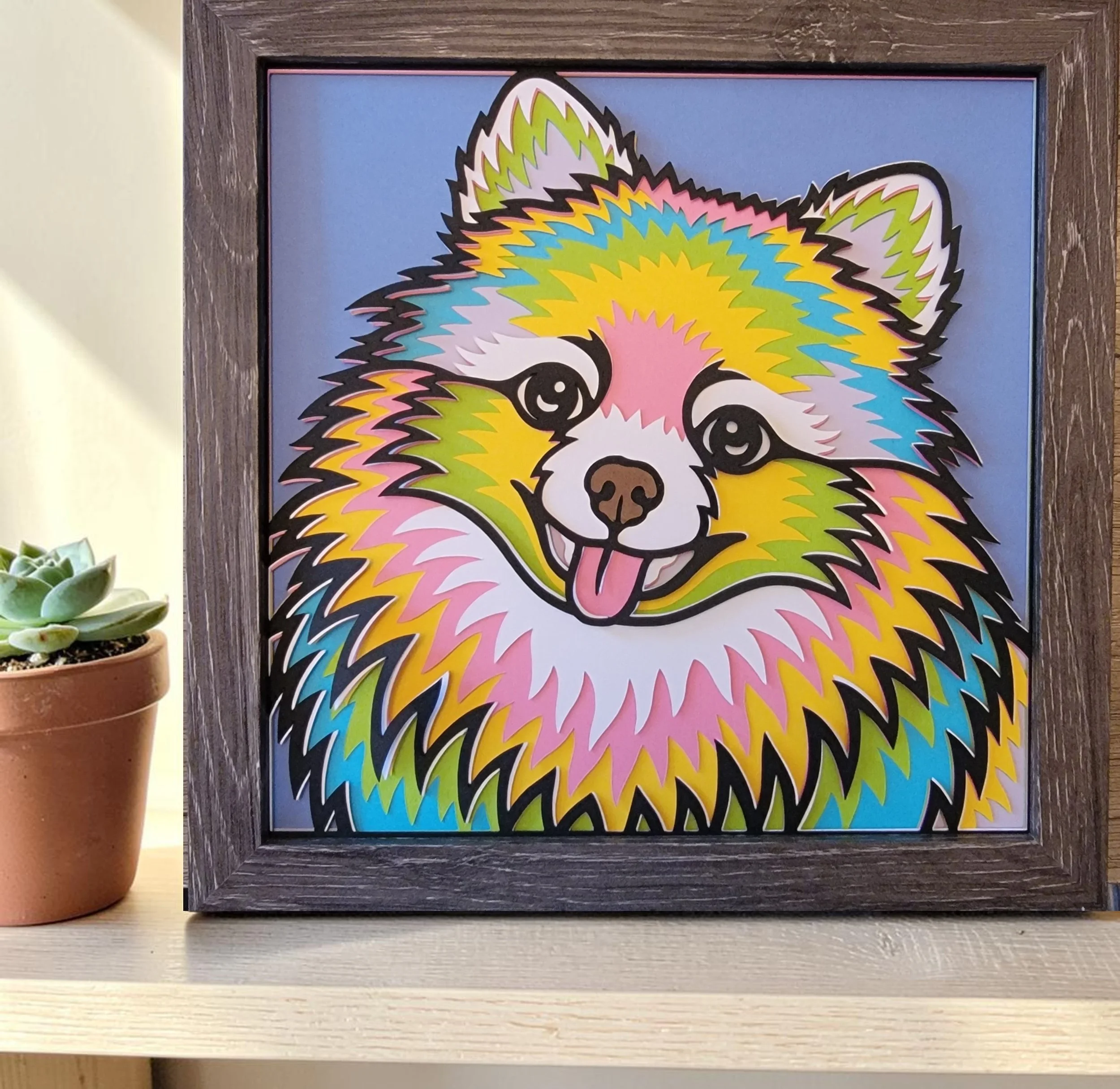 Pomeranian Grey Frame with Background.jpg