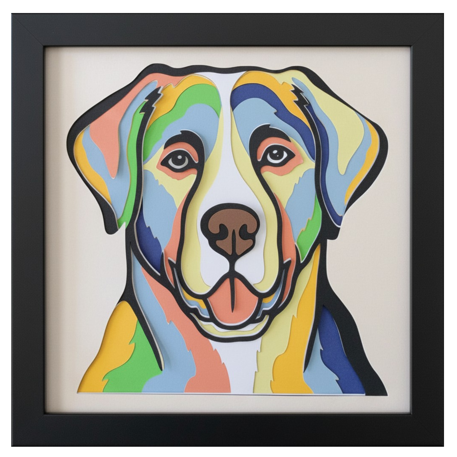 Labrador Large Black Frame.png