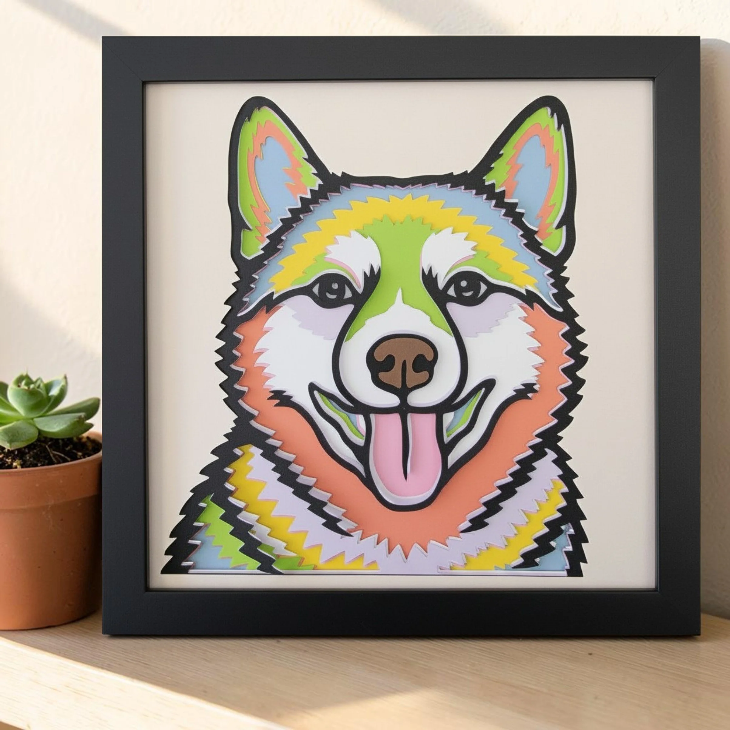 Shiba Inu Black Frame with Background.jpg
