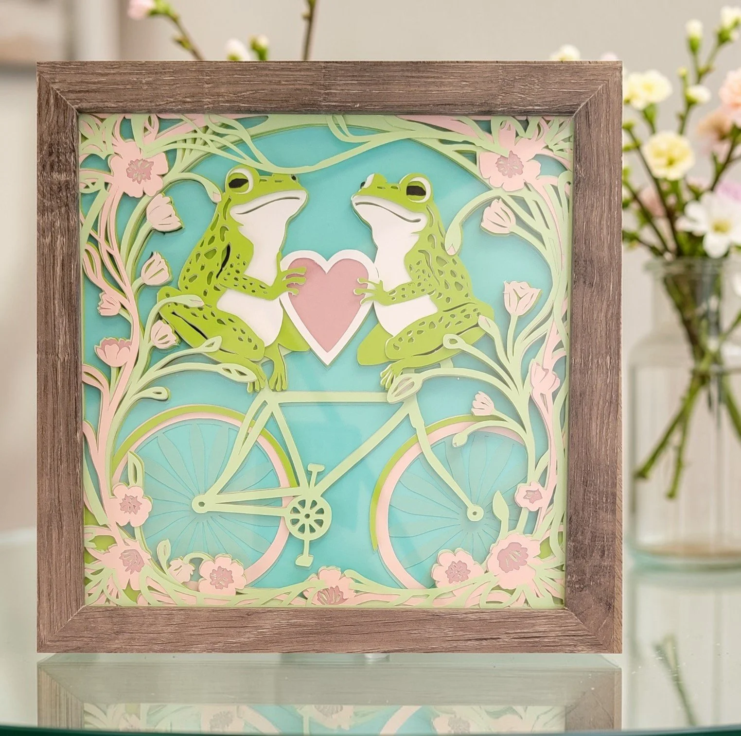 Springtime Frog Bicycle