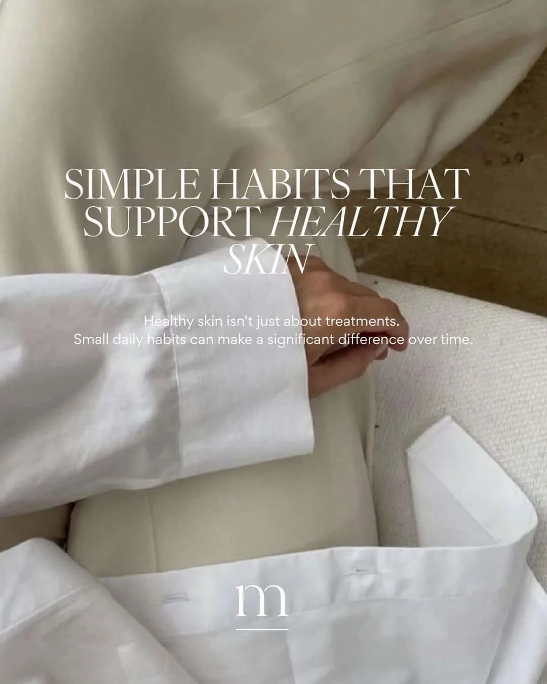 Skin health is built from within &mdash; the foundation behind long-lasting anti-wrinkle results ✨

Muses current favs -

1. SPF every single day! We use SPF 50 Mineral Face creme from @emmalewisham 
2. Our holy grail skin range &ndash; a mix of Aspe