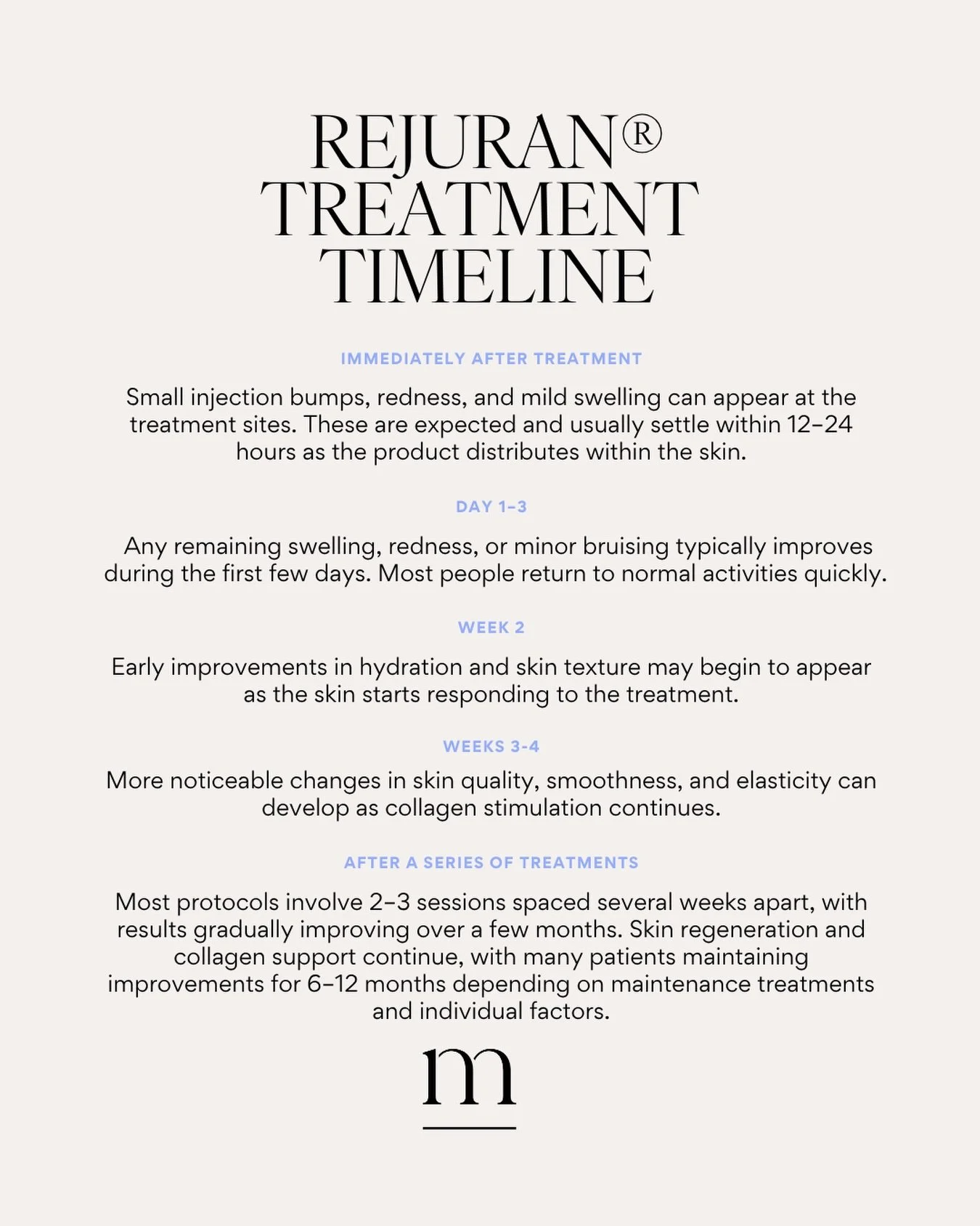 The treatment behind the &lsquo;glass skin&rsquo; glow 

If your skin feels dull, tired, dehydrated, textured, or just not as &ldquo;fresh&rdquo; as it used to&hellip; REJURAN is the treatment your skin will thank you for 

Think Skin quality. Hydrat