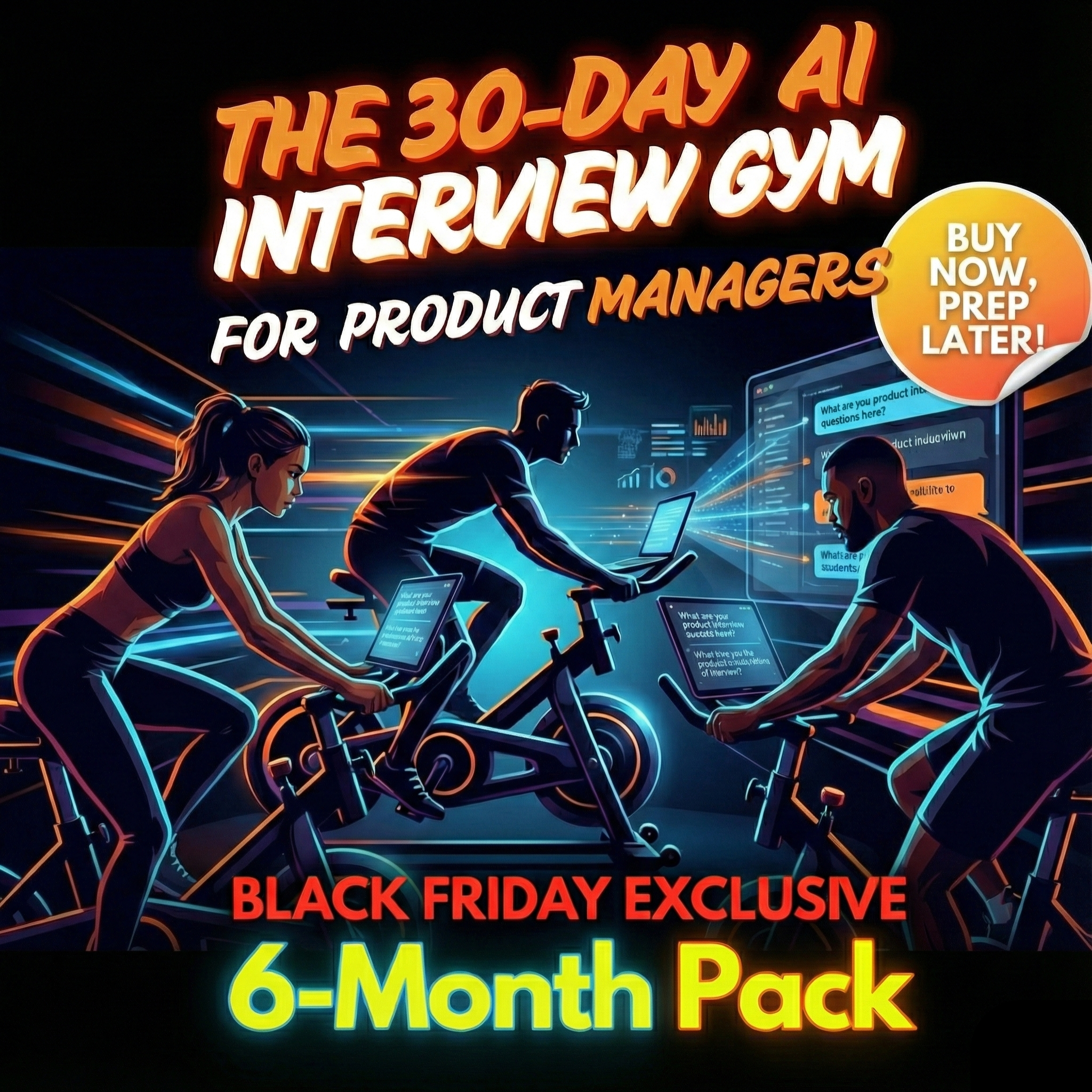 The PM Interview Gym: Black Friday Special 6-month package