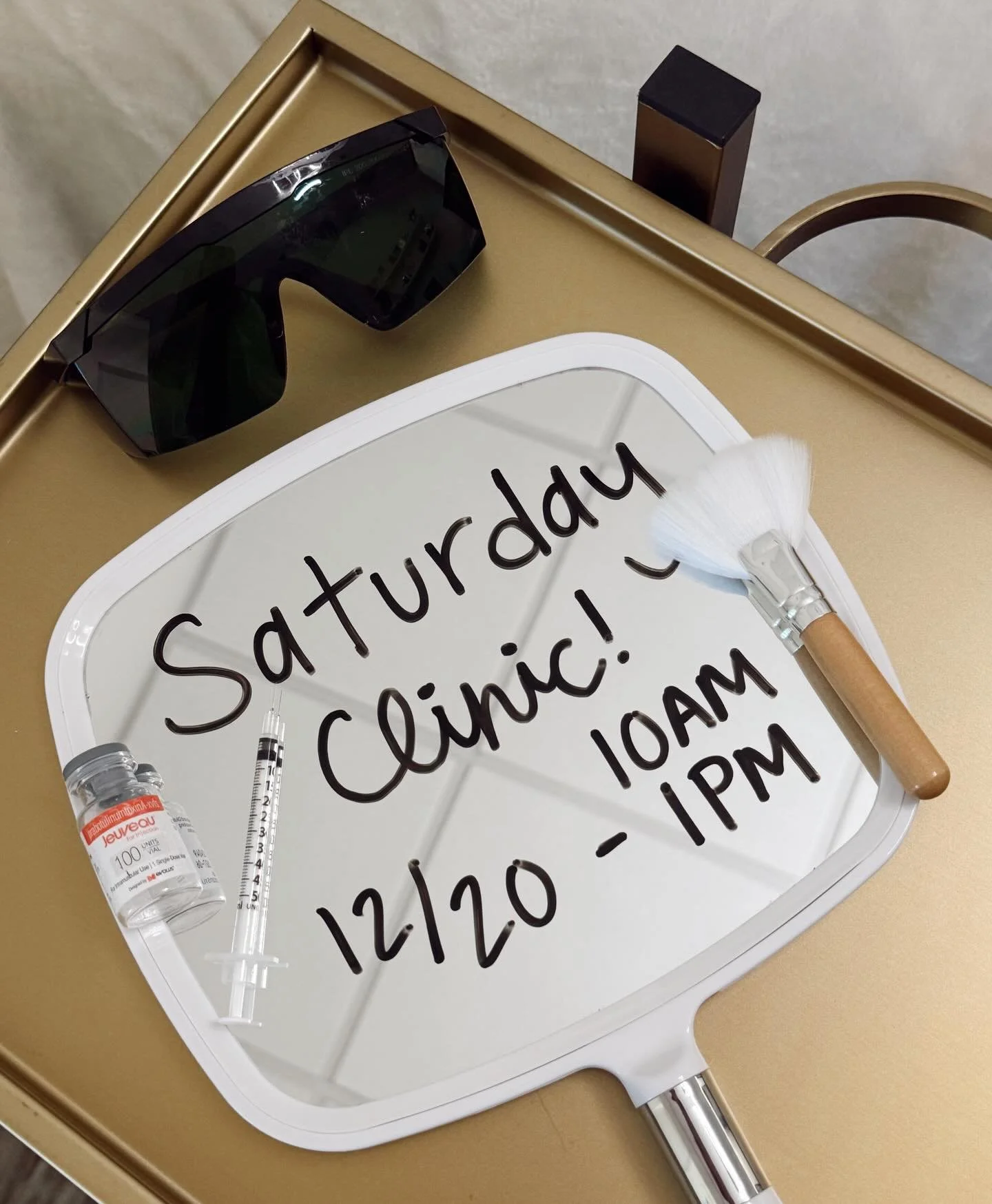 Our final Saturday clinic of the year! 

A few spots left for all things injectables, skincare, &amp; touch ups before we close out 2025! Call us at 479-485-3600 to get on the schedule.