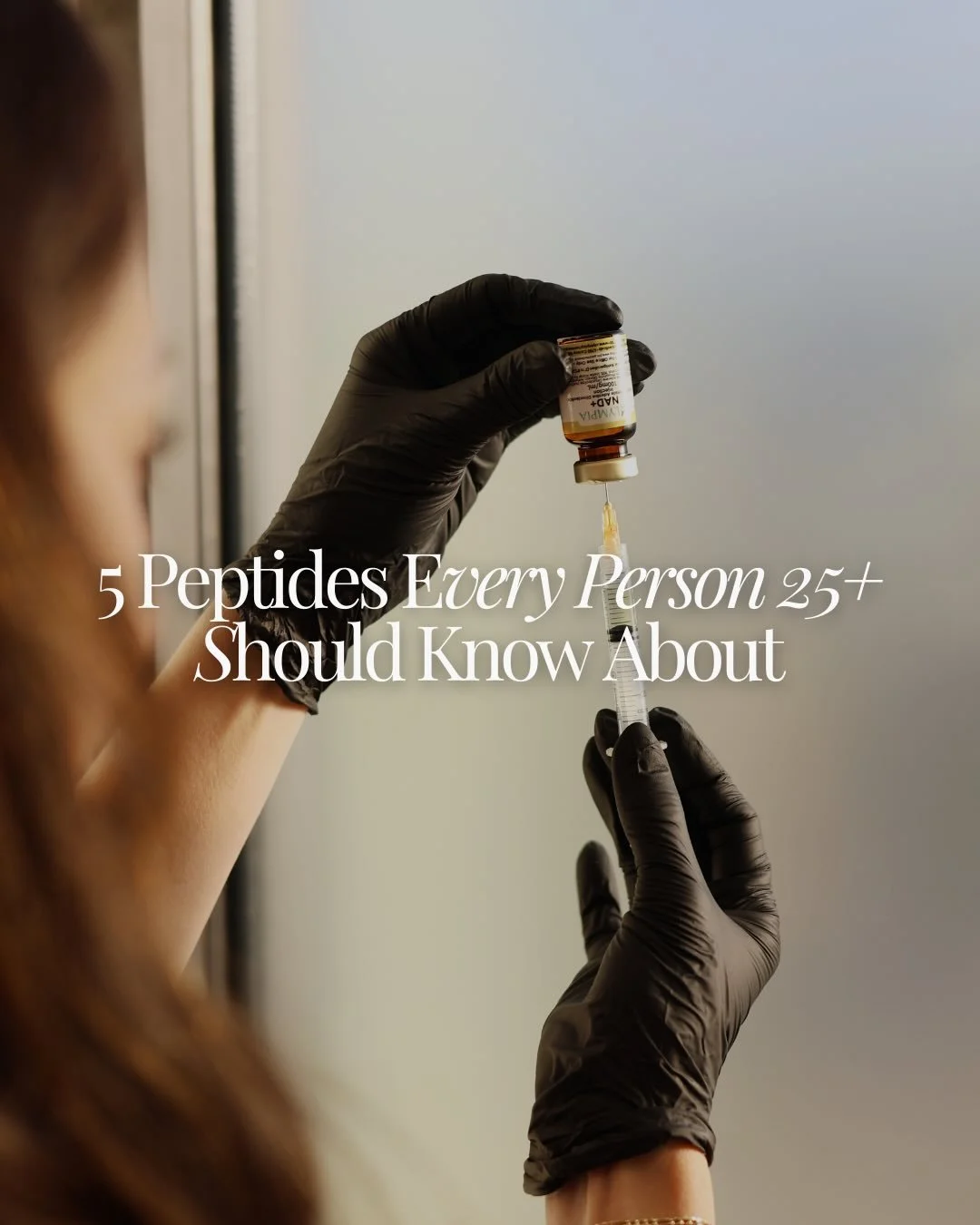 If you&rsquo;re 25 or older, it&rsquo;s time to start thinking proactively about how you age &mdash; not reactively. 

Peptides are powerful signaling molecules that support collagen production, skin quality, recovery, and overall wellness. Small but