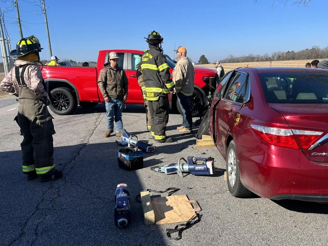 Vehicle Crash with Entrapment