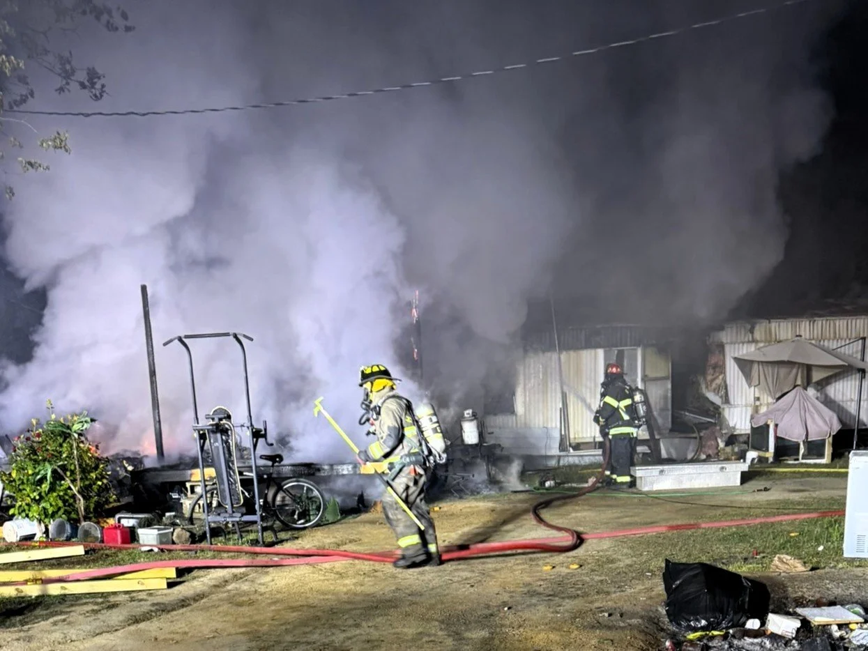 Mobile Home Fire