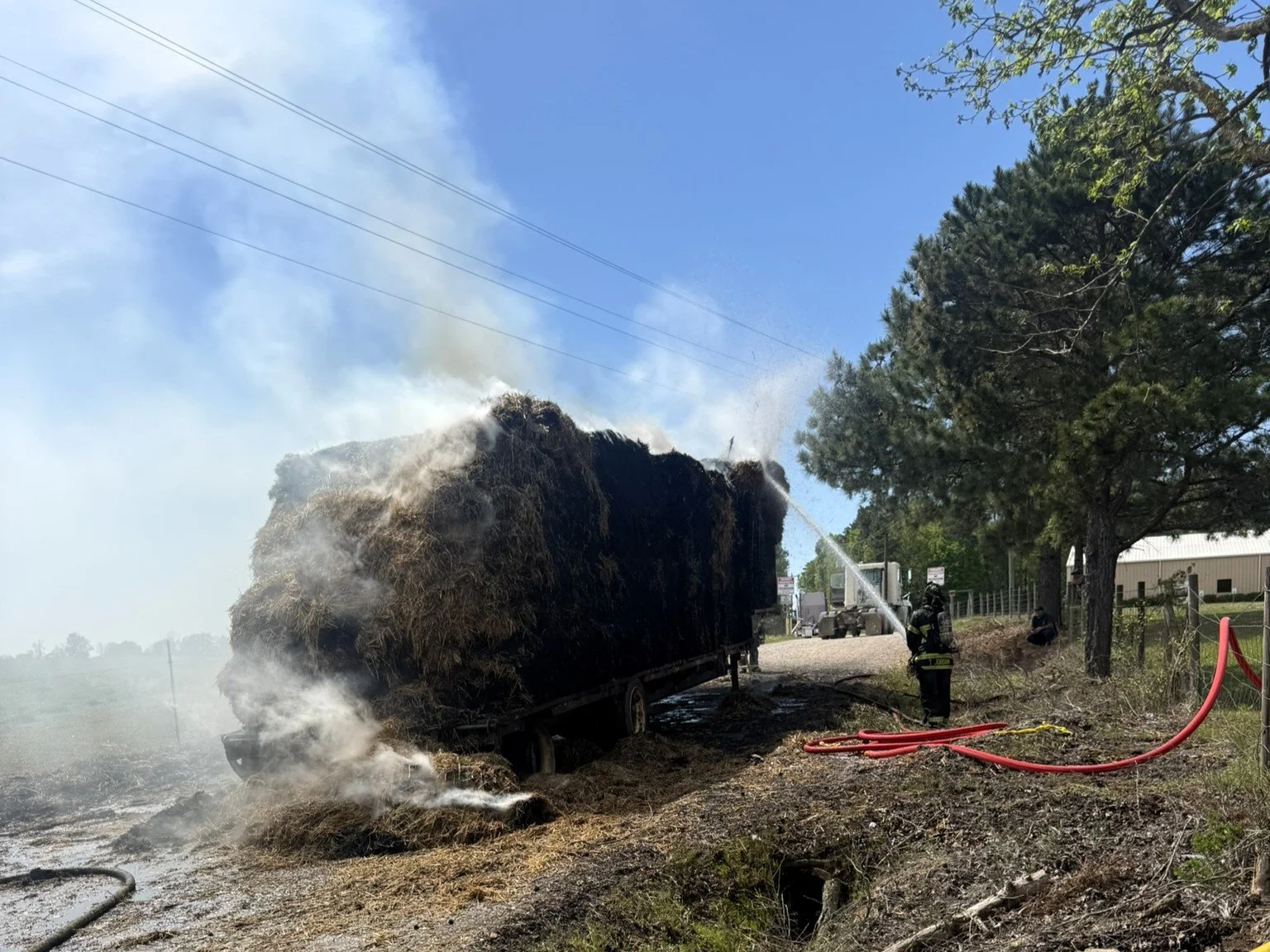Tractor Trailer Fire