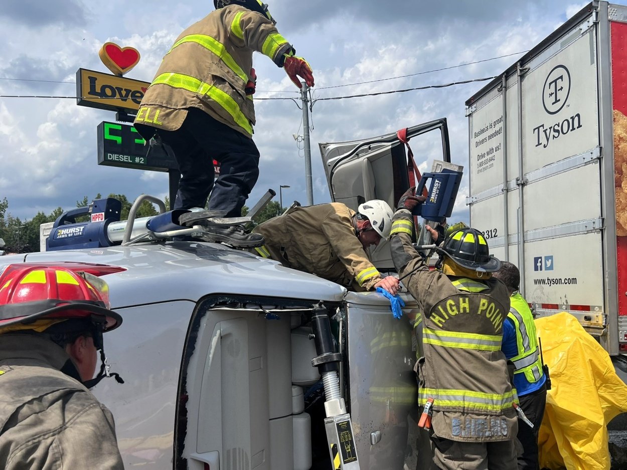 Tractor-trailer vs. Car