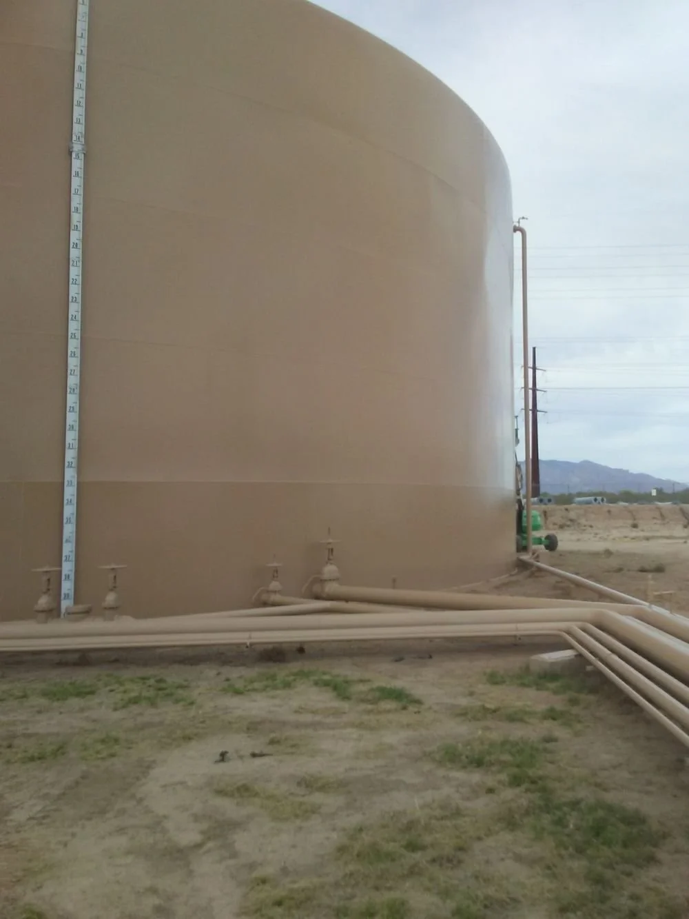 Fuel storage tank painting - Tucson Arizona