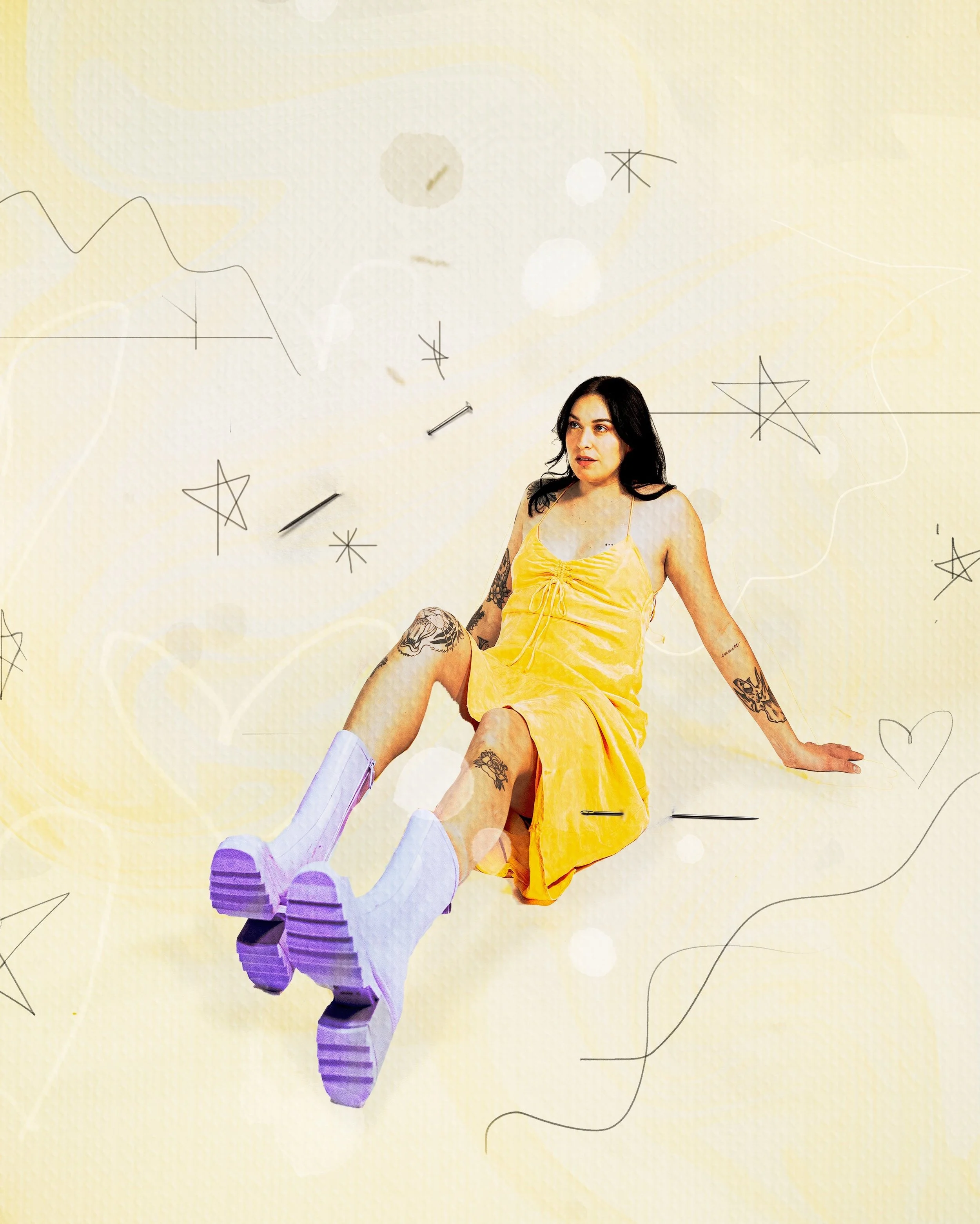 Jordan Barker - Mixed Media portrait - Columbus Ohio Portrait Photographer