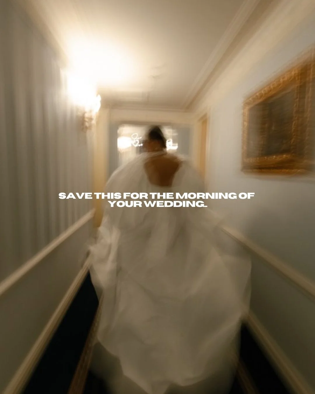 A calm wedding morning rarely happens by accident.

It&rsquo;s usually the small things, enough time, good preparation, proper food, a quiet moment alone, that change how the entire day feels.

Save this for later, or send it to someone getting marri
