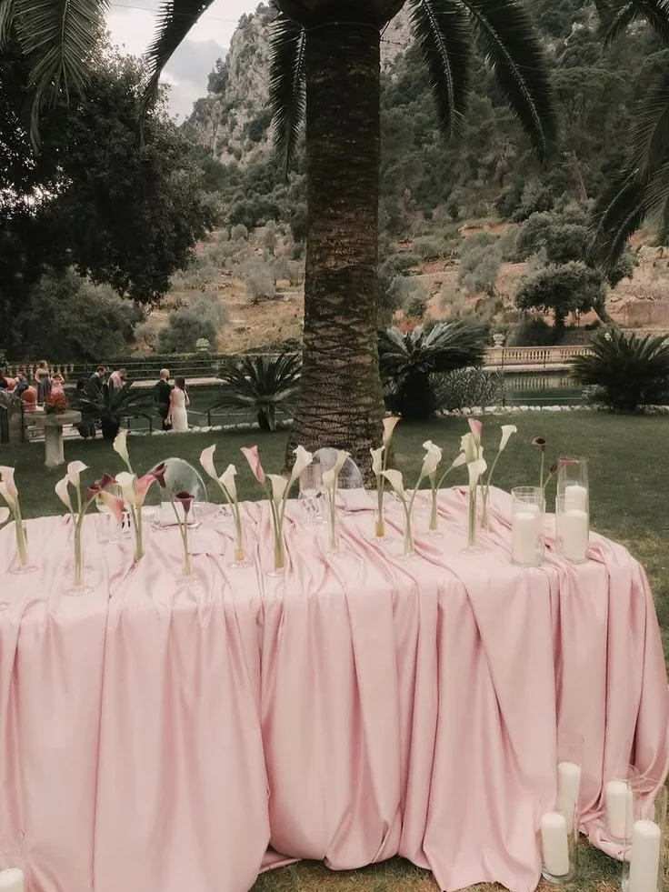 We&rsquo;re seeing weddings move away from playing it safe, and we&rsquo;re loving it.

Bold colour is coming back through lighting, florals, tablescapes, and even the guests themselves.

It feels cinematic and expressive. A little less traditional. 