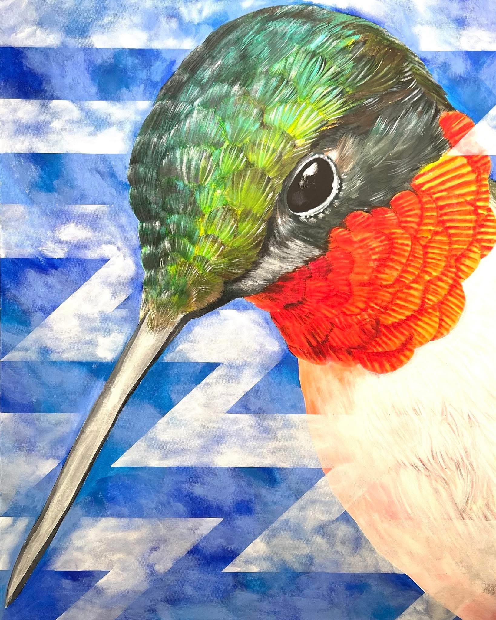 RUBY-THROATED HUMMINGBIRD
