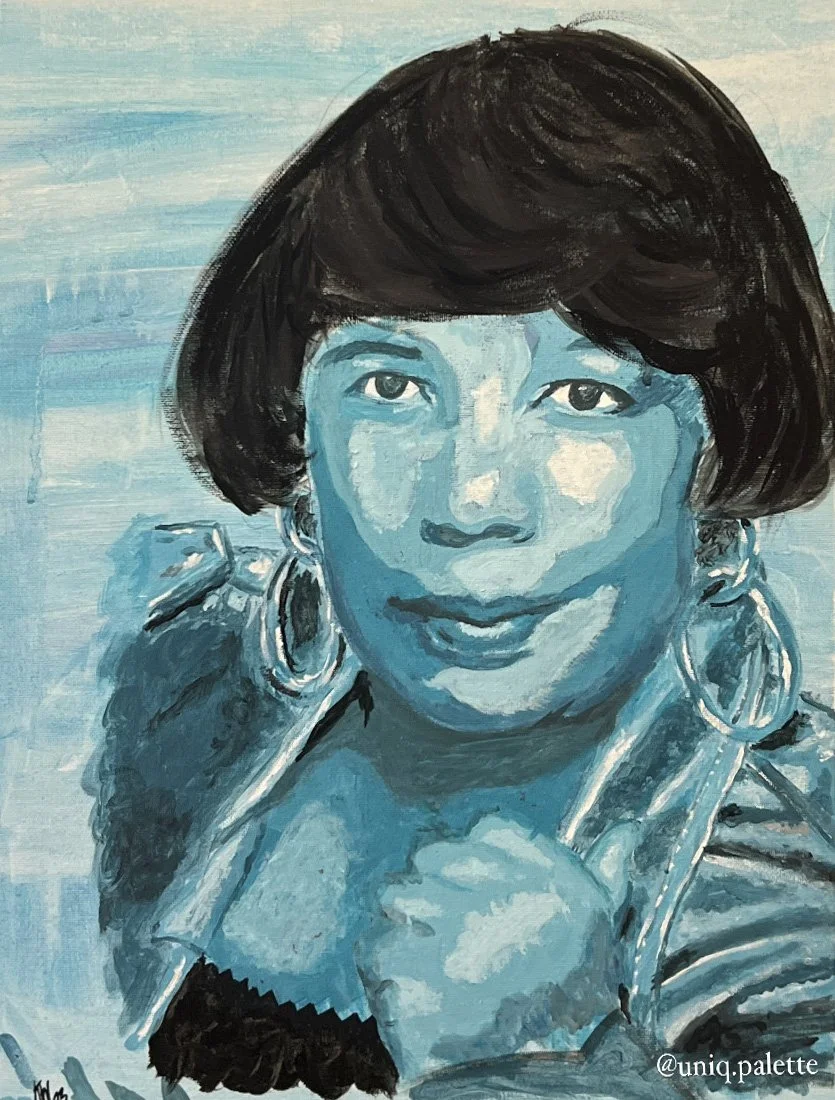 Portrait Commission of my late grandmother, Sabrina Daniels the sweetest 